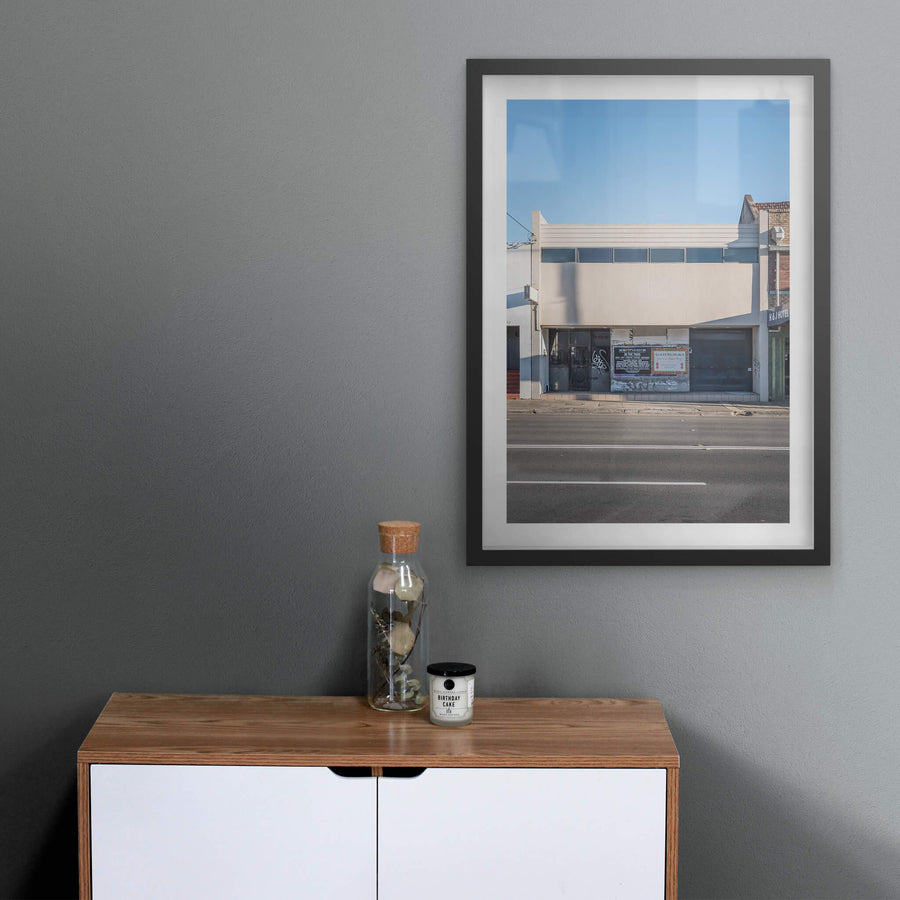 68 at Parramatta Road, a two-storey shopfront sits vacant on Parramatta Road.