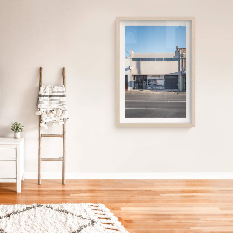 68 at Parramatta Road, a two-storey shopfront sits vacant on Parramatta Road.