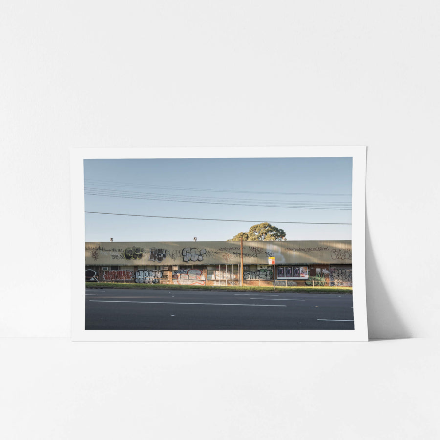 Confectionery Warehouse at Parramatta Road, the tags go all the way to the roofline, which means someone made the effort.