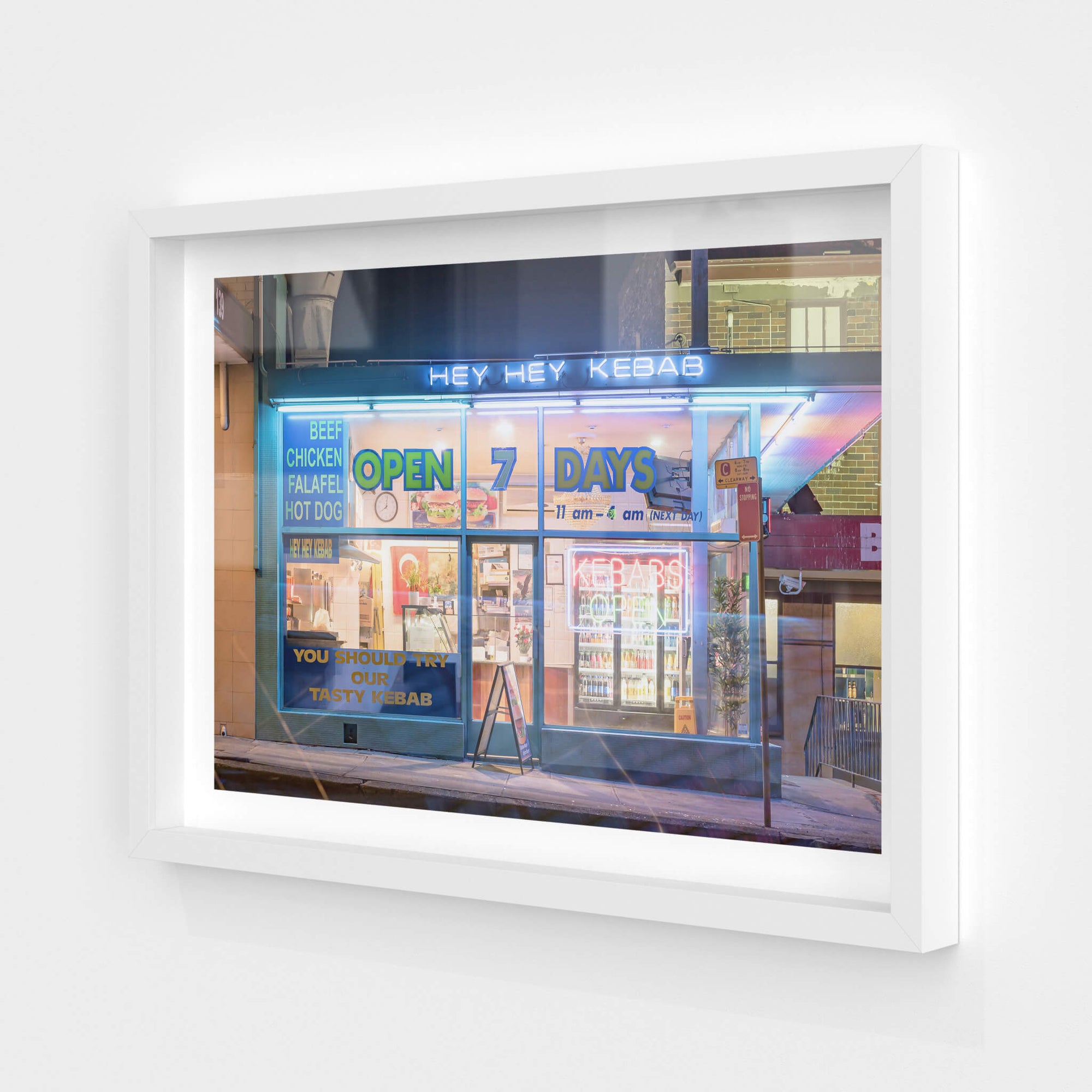 Hey Hey Kebab | Parramatta Road Fine Art Print - Lost Collective Shop