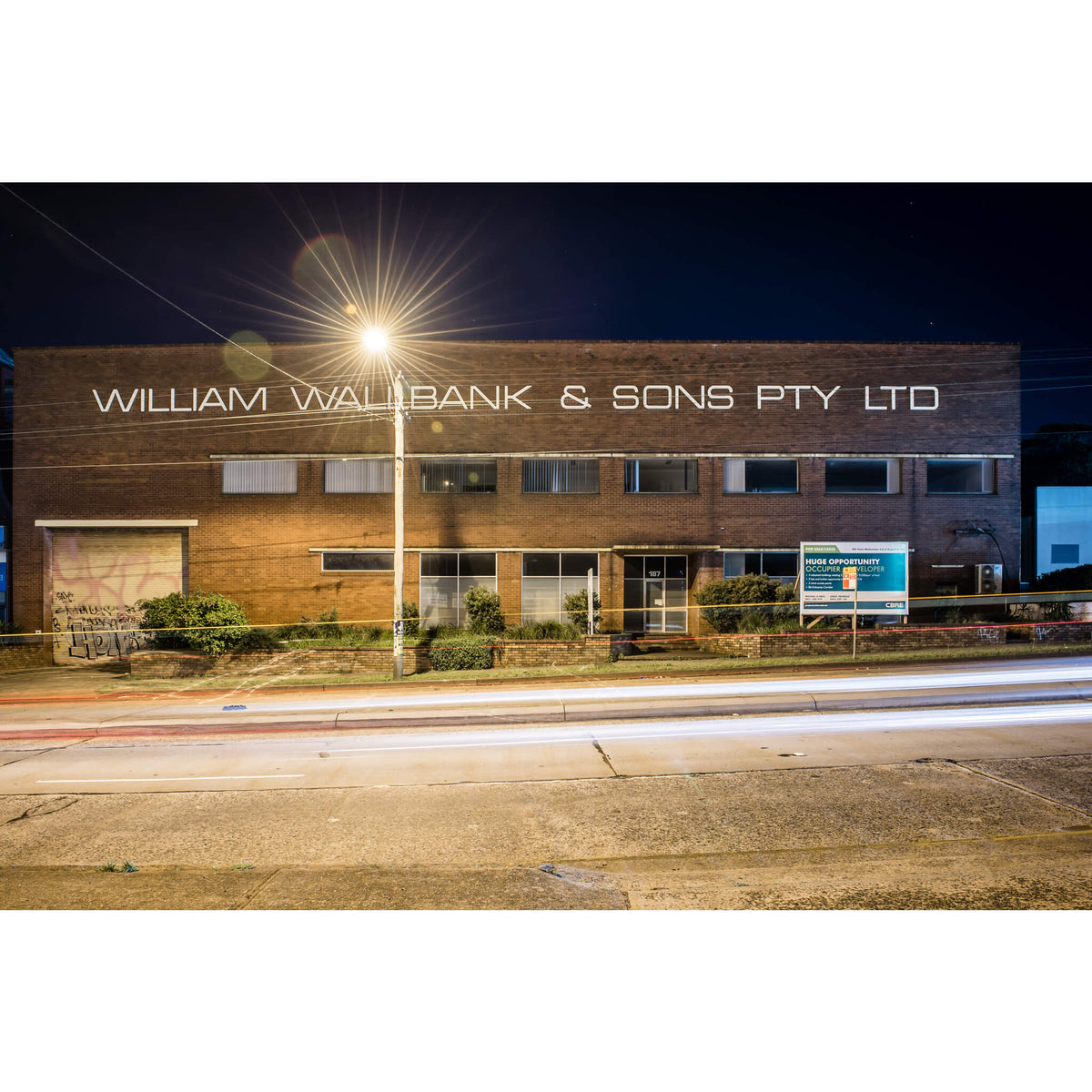 William Wallbank and Sons | Parramatta Road