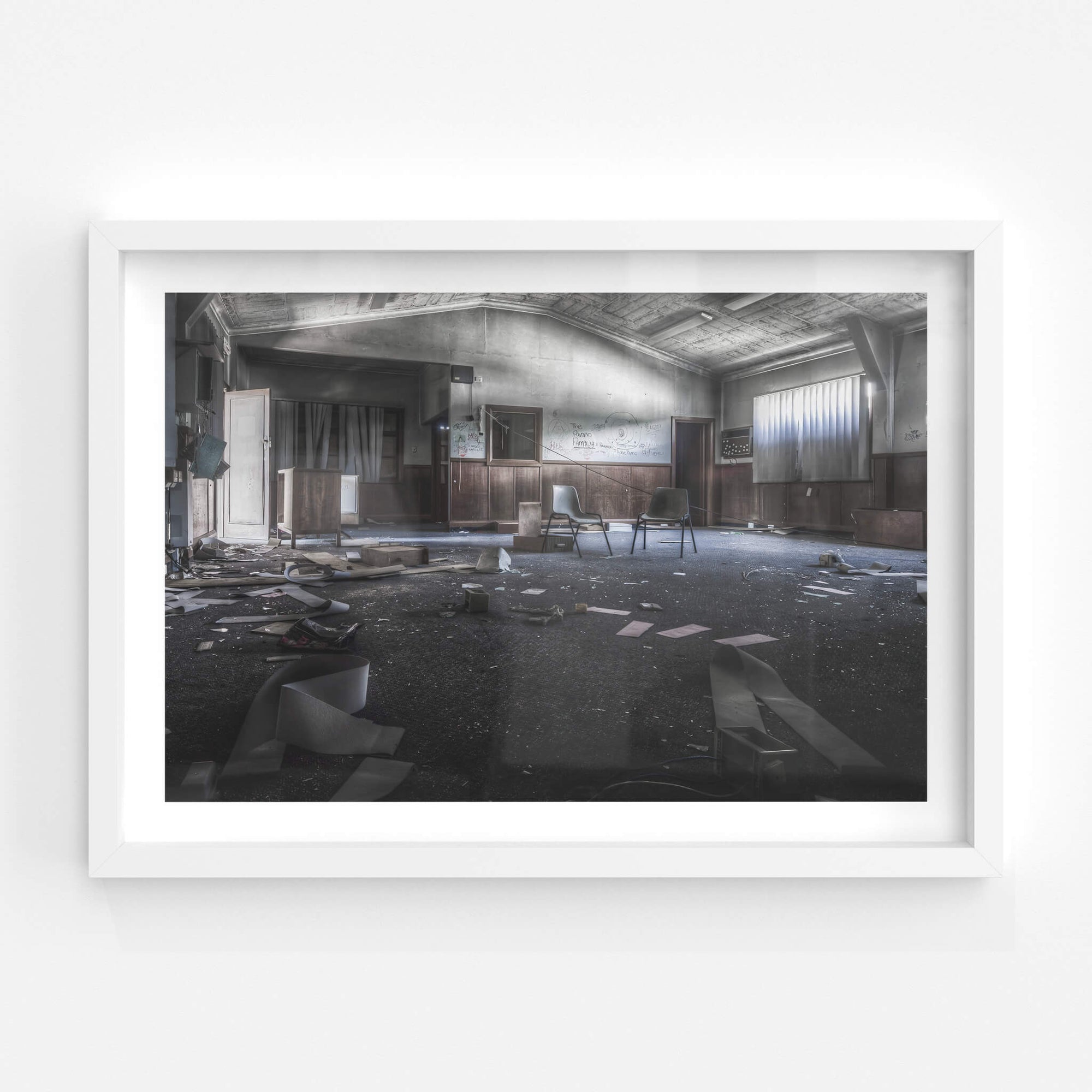 Office | Peters' Ice Cream Factory Fine Art Print - Lost Collective Shop