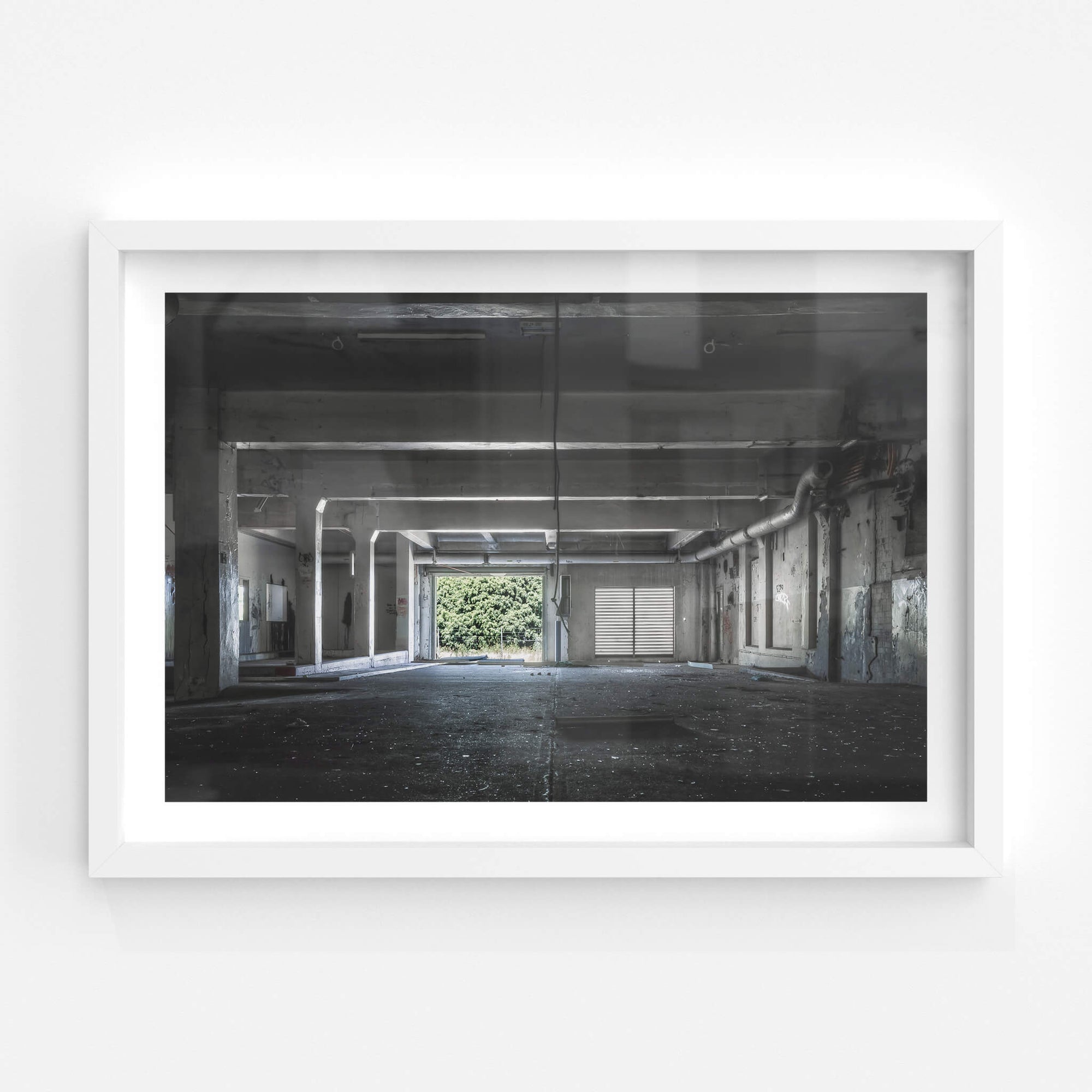 Back Dock | Peters' Ice Cream Factory Fine Art Print - Lost Collective Shop