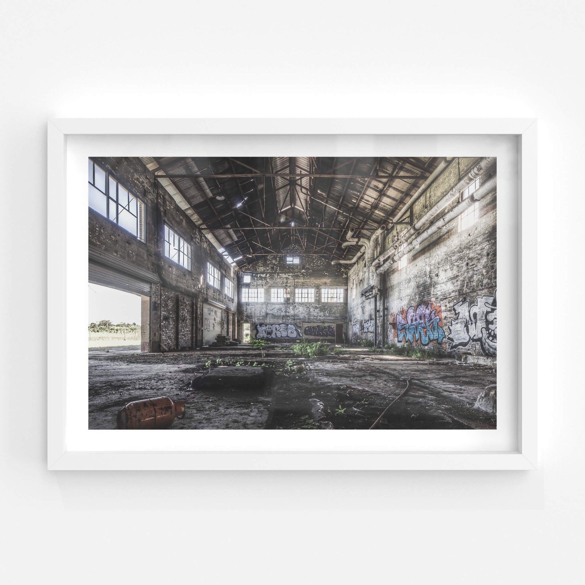 Boiler House | Peters' Ice Cream Factory Fine Art Print - Lost Collective Shop