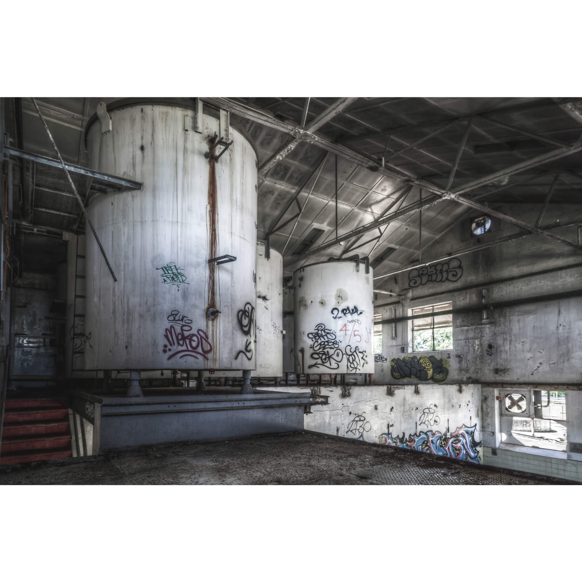 Concentrate Room | Peters&#39; Ice Cream Factory Fine Art Print - Lost Collective Shop
