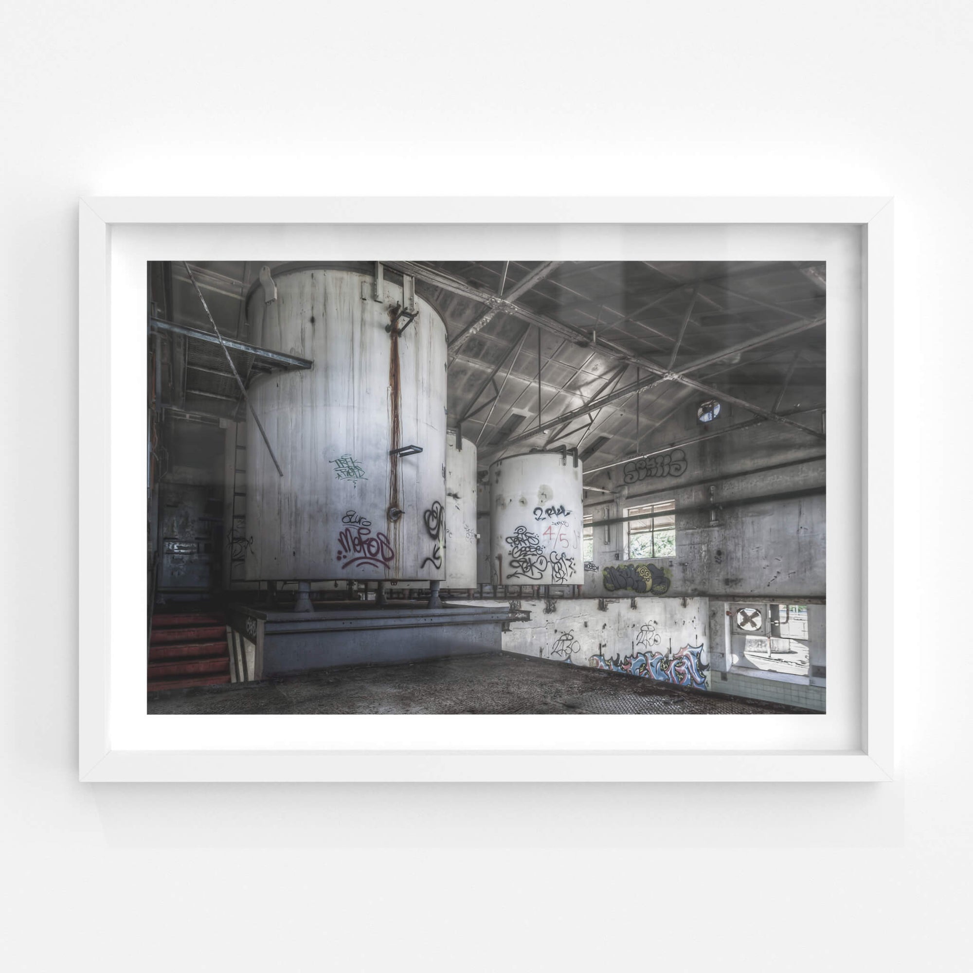 Concentrate Room | Peters' Ice Cream Factory Fine Art Print - Lost Collective Shop