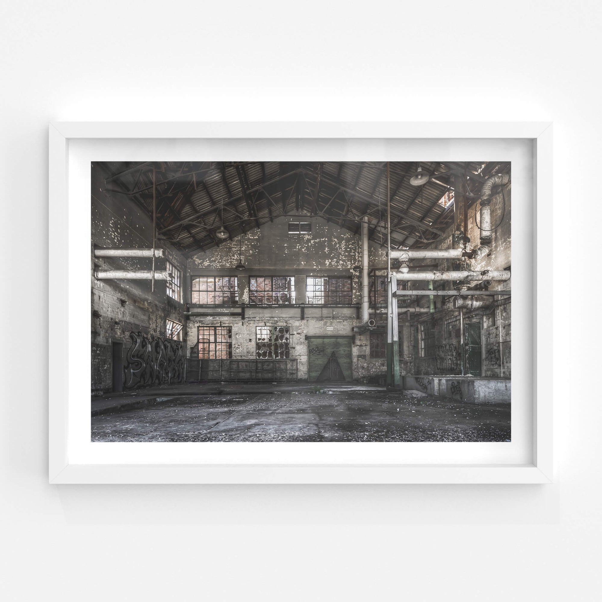 Engine Room | Peters' Ice Cream Factory Fine Art Print - Lost Collective Shop