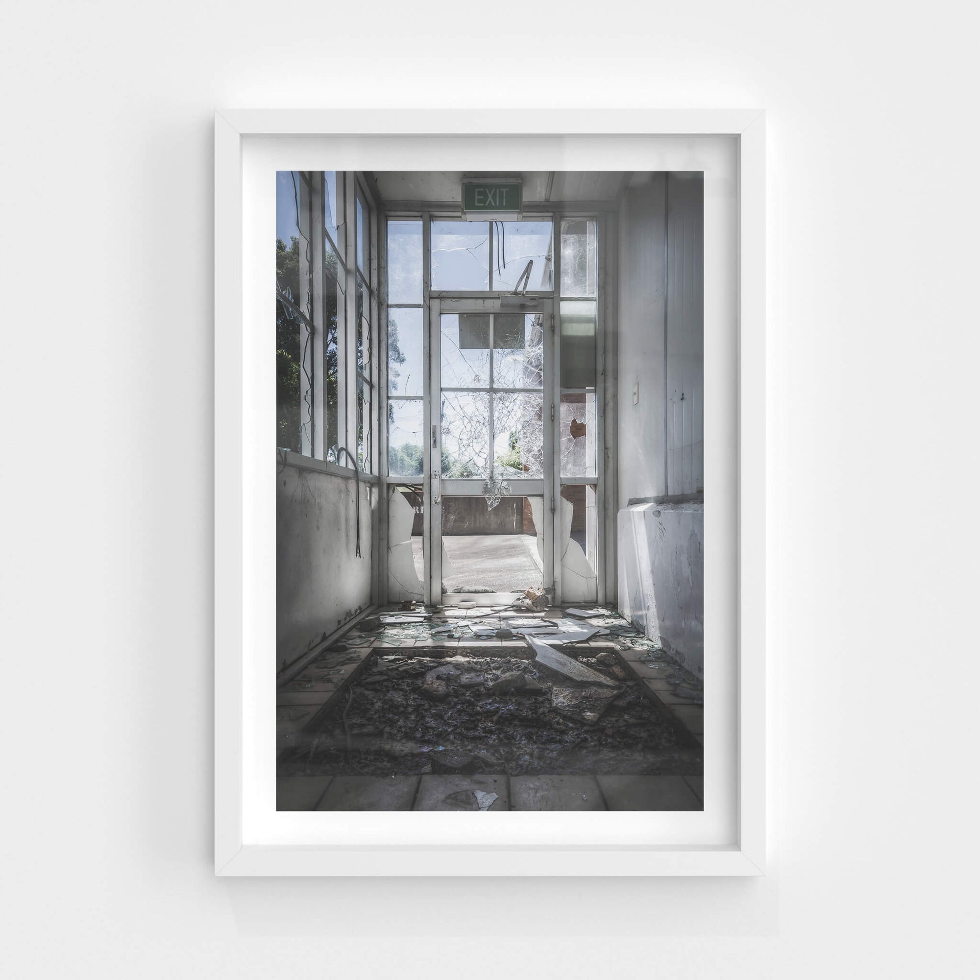 Main Factory Entry | Peters' Ice Cream Factory Fine Art Print - Lost Collective Shop