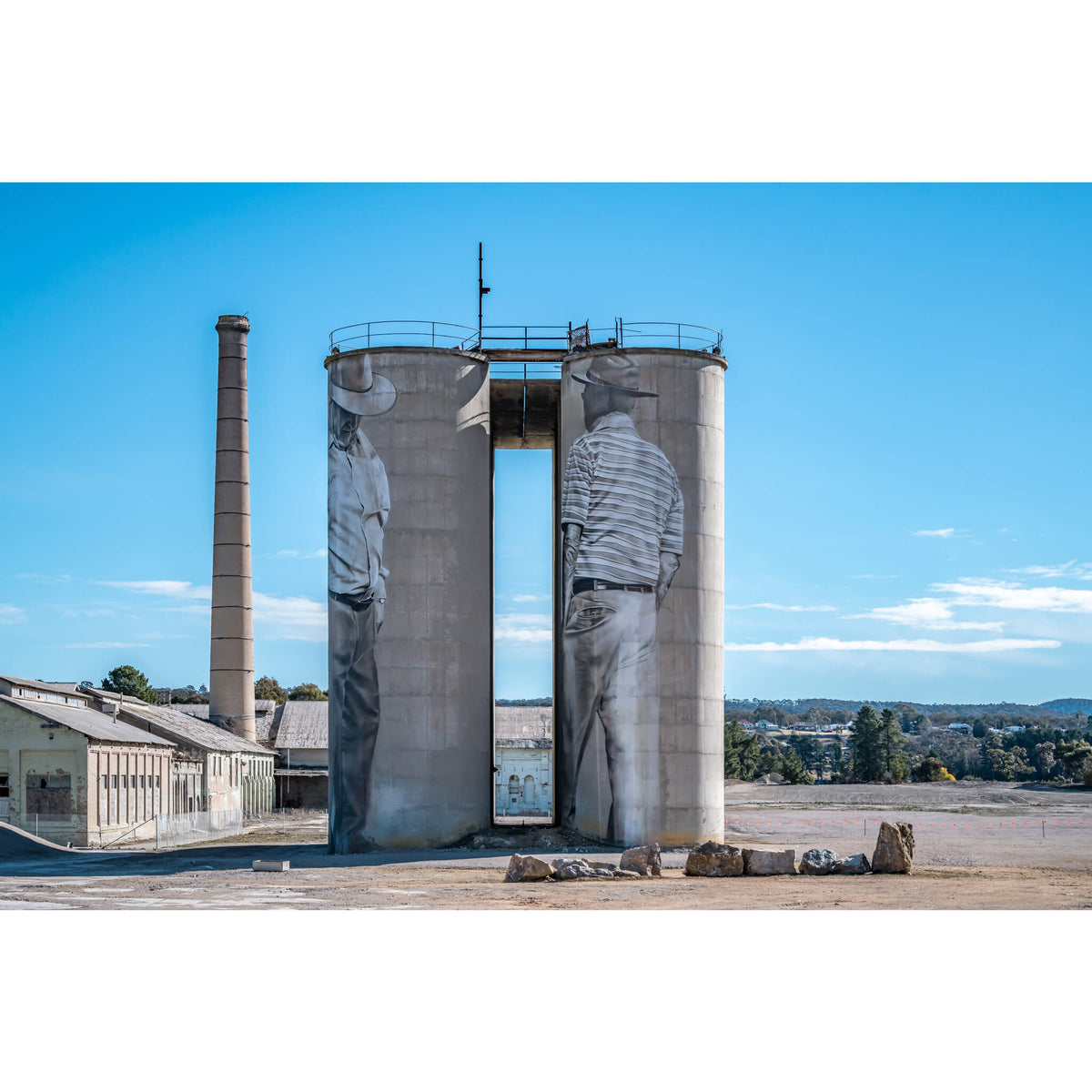 Between Silos | Portland Cement Works