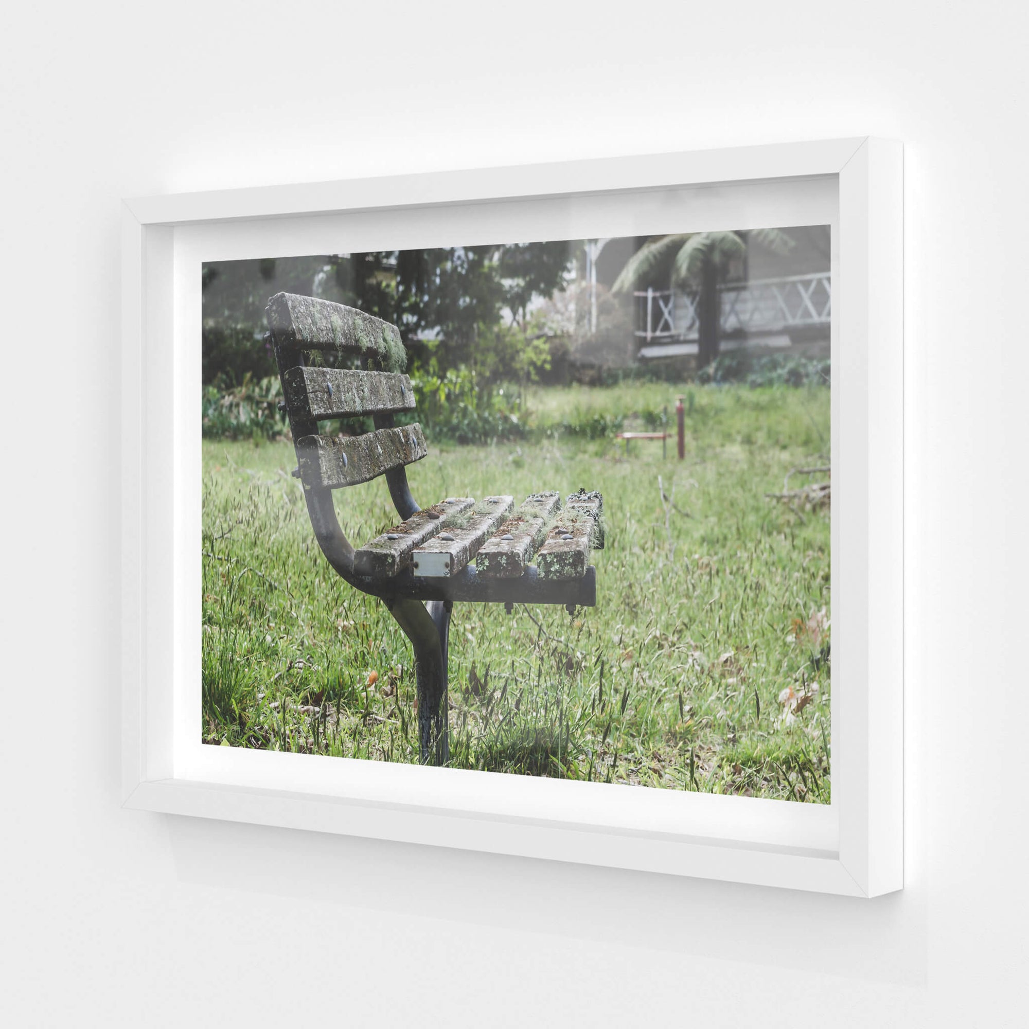 Bench Seat | Queen Victoria Sanitorium Fine Art Print - Lost Collective Shop