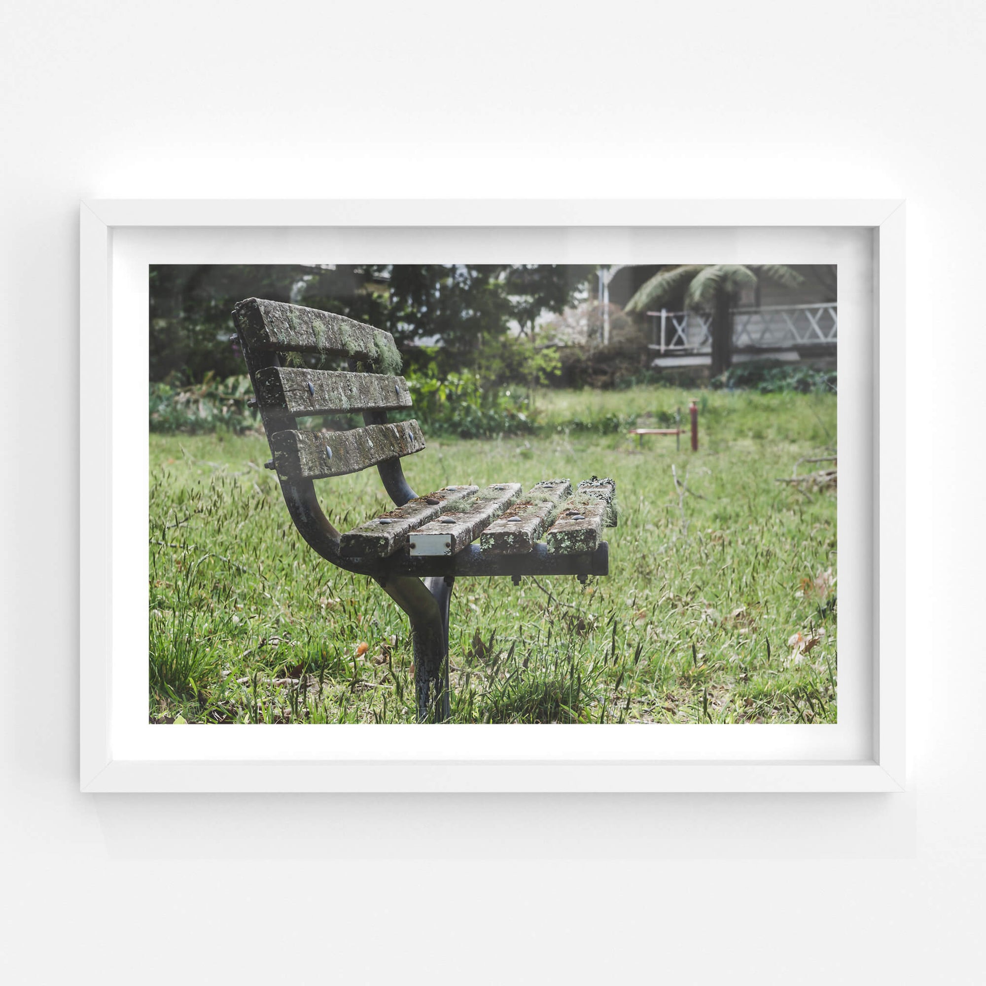 Bench Seat | Queen Victoria Sanitorium Fine Art Print - Lost Collective Shop