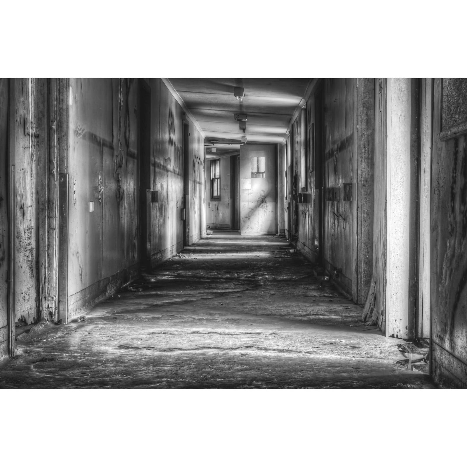 Hallway | Queen Victoria Sanitorium Fine Art Print - Lost Collective Shop