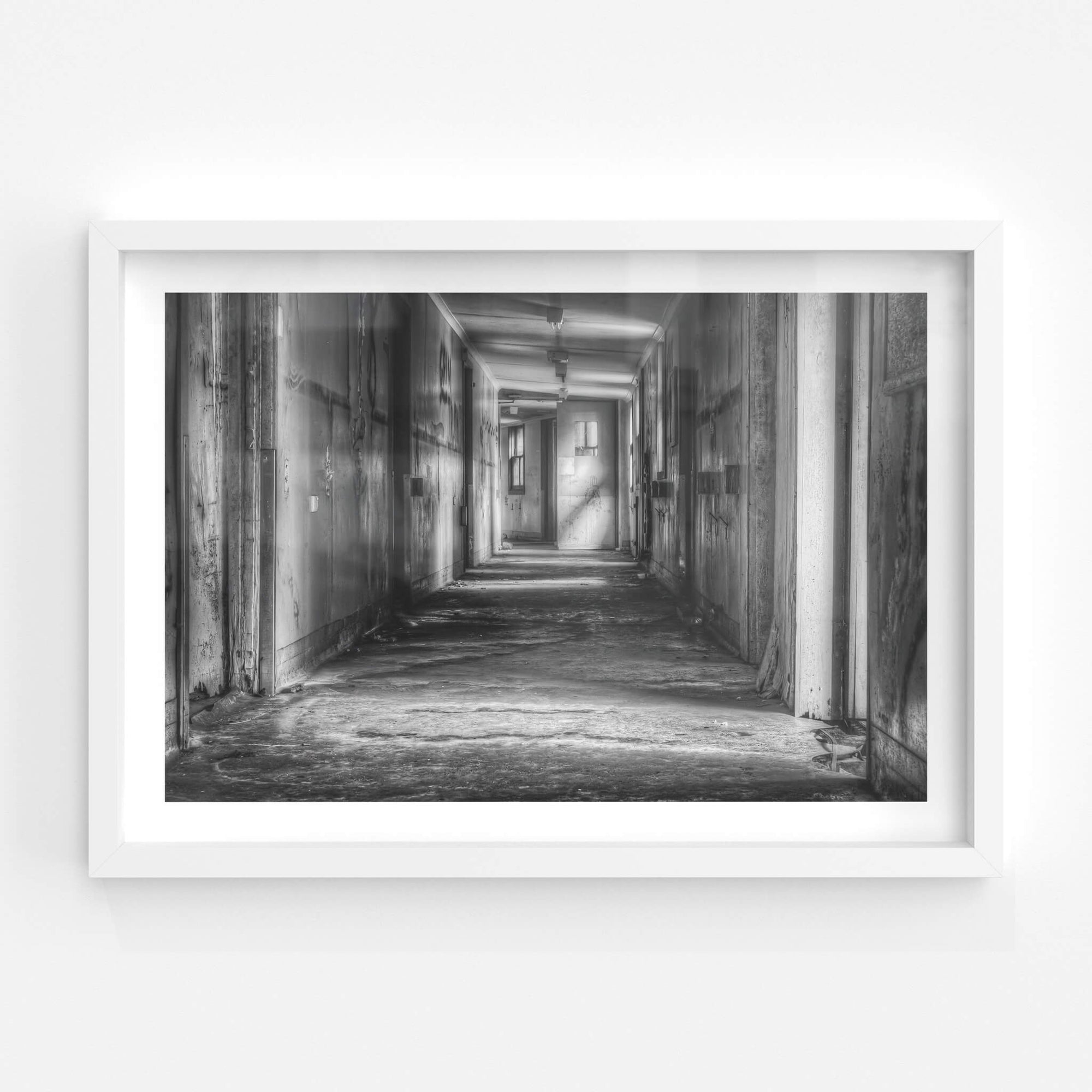 Hallway | Queen Victoria Sanitorium Fine Art Print - Lost Collective Shop