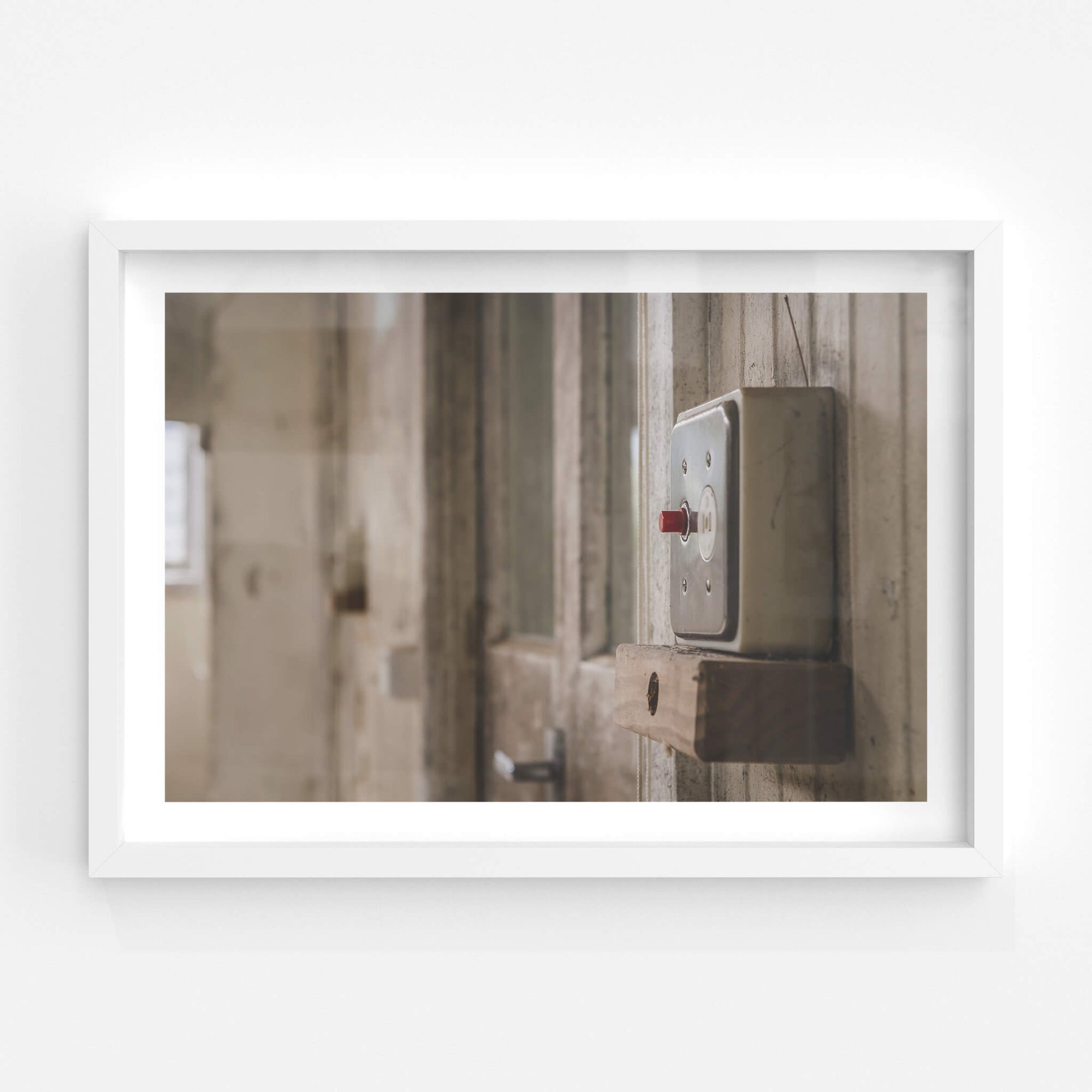 Nurse Call Button | Queen Victoria Sanitorium Fine Art Print - Lost Collective Shop