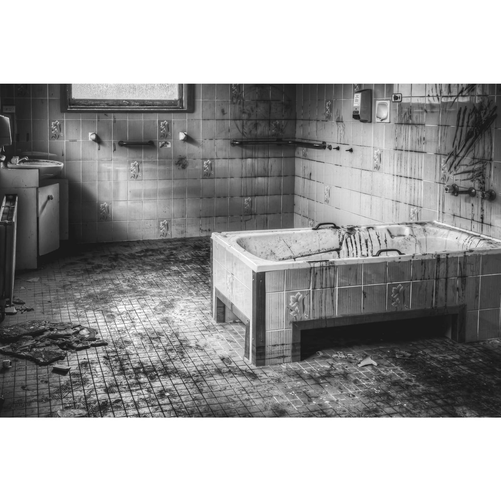 Patients Bathroom | Queen Victoria Sanitorium Fine Art Print - Lost Collective Shop