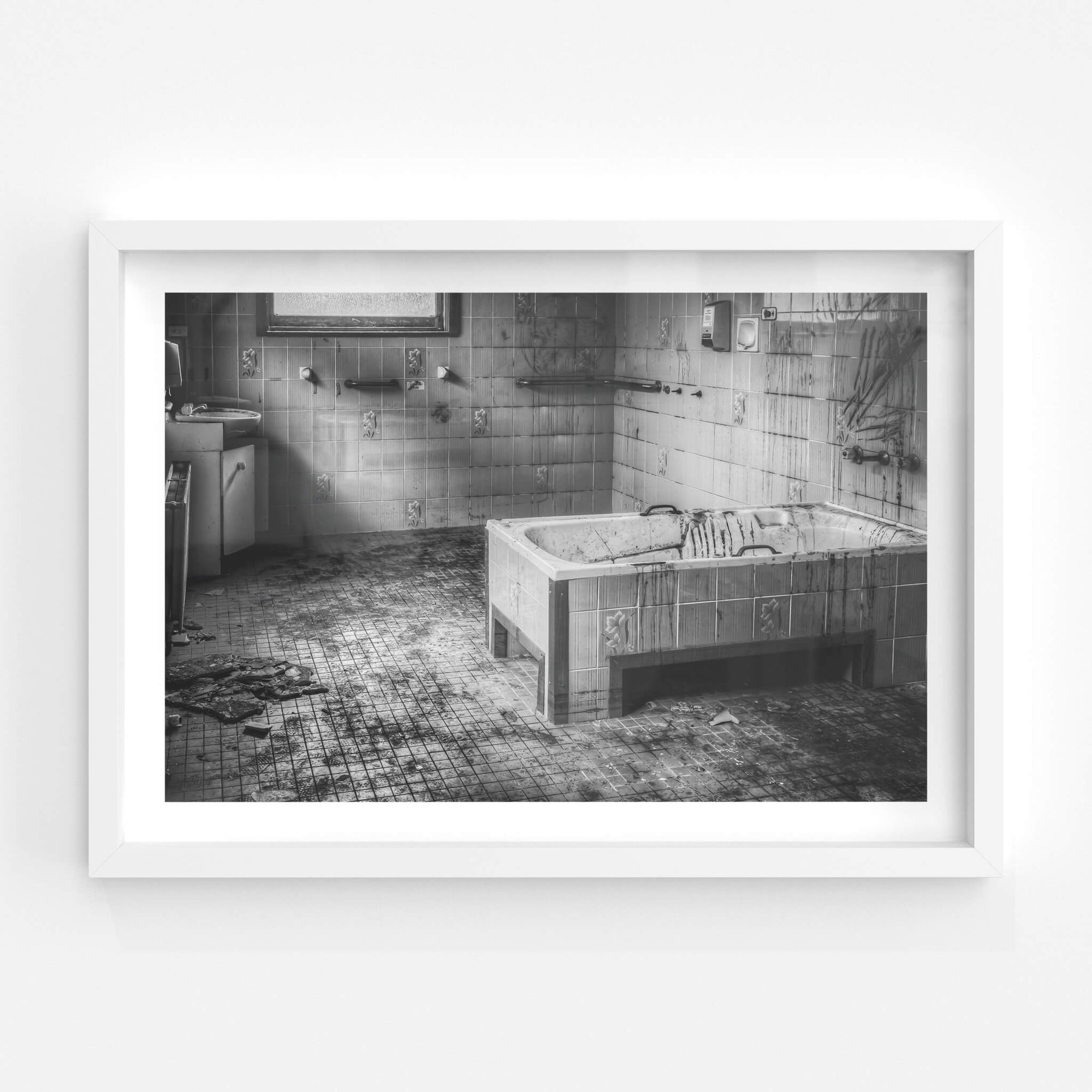 Patients Bathroom | Queen Victoria Sanitorium Fine Art Print - Lost Collective Shop