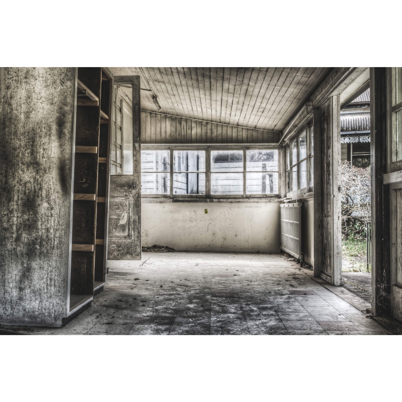 Patio | Queen Victoria Sanitorium Fine Art Print - Lost Collective Shop