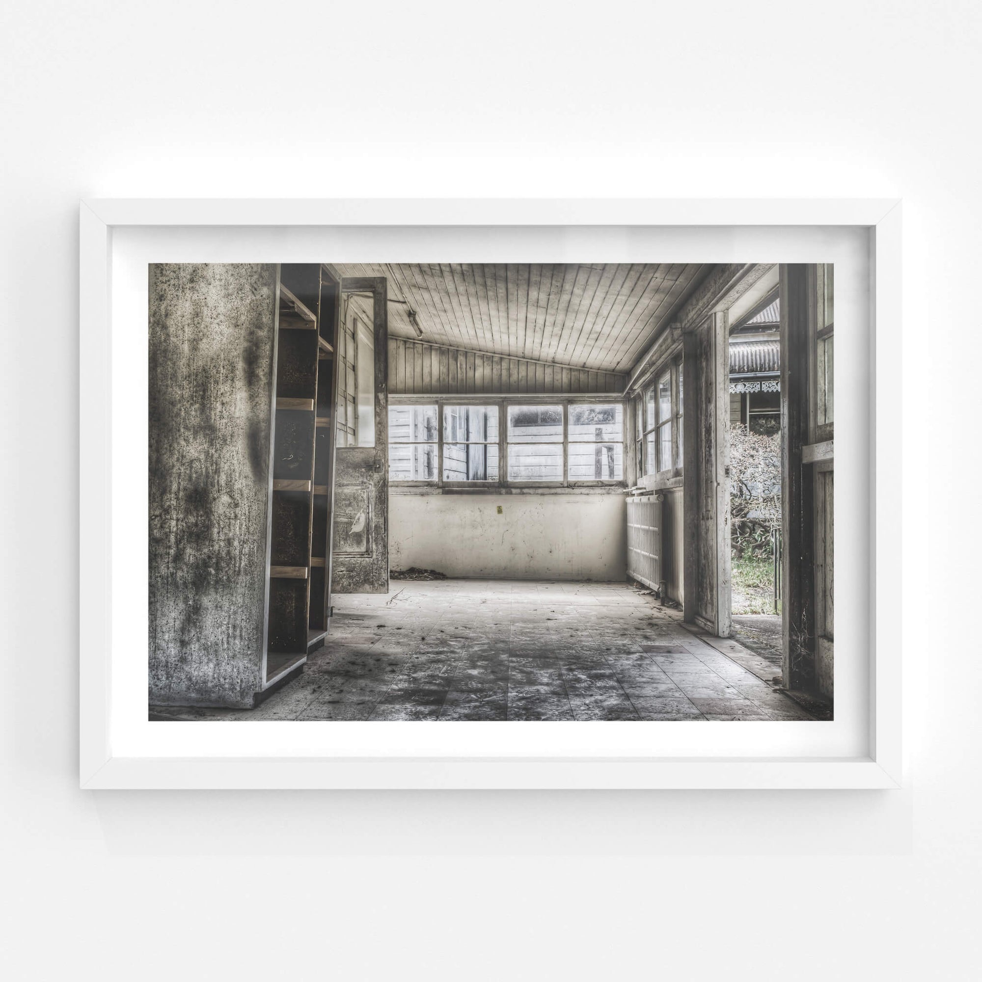 Patio | Queen Victoria Sanitorium Fine Art Print - Lost Collective Shop