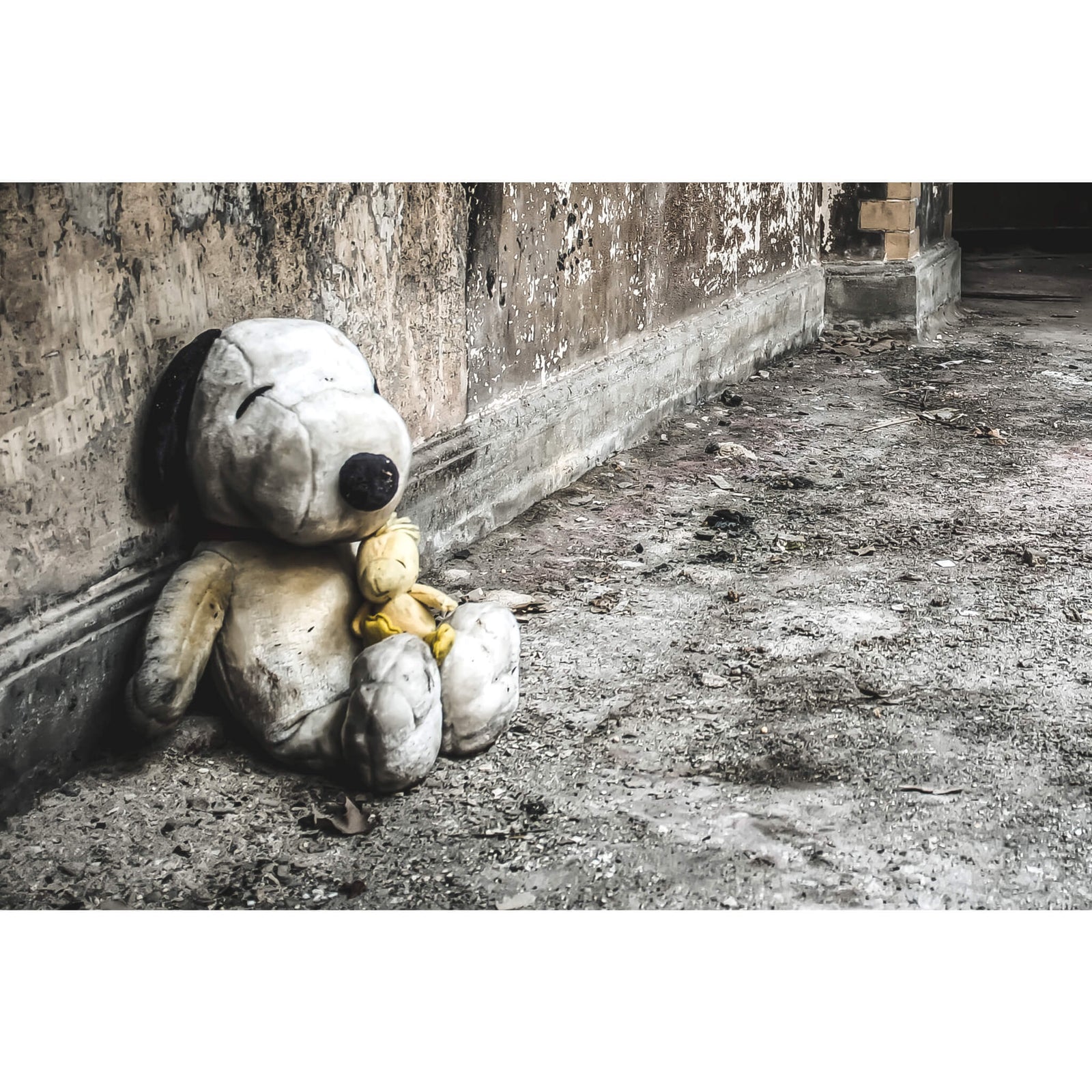 Snoopy and Woodstock | Seika Dormitory Fine Art Print - Lost Collective Shop