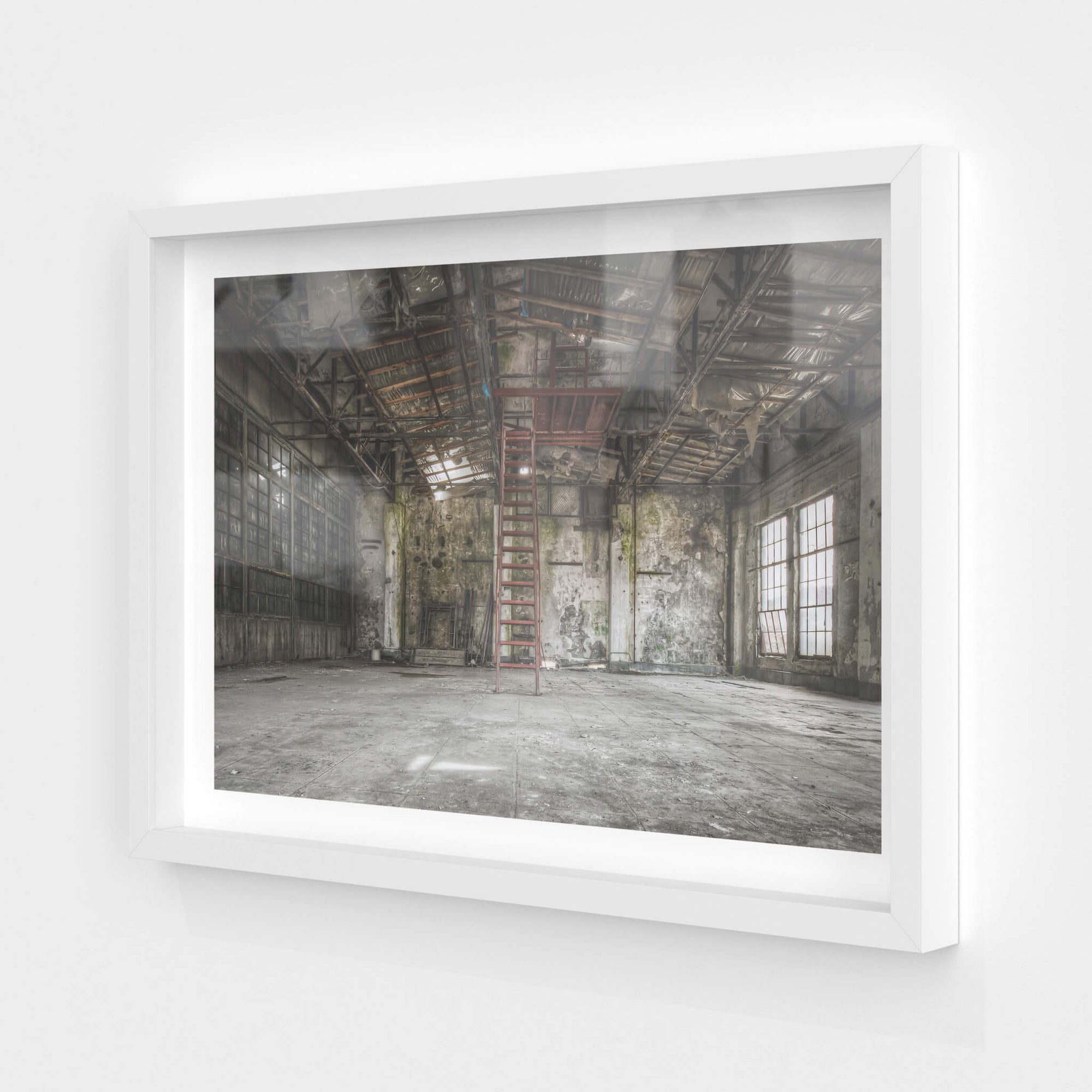 Control Room Mezzanine | Shimizusawa Thermal Power Plant Fine Art Print - Lost Collective Shop