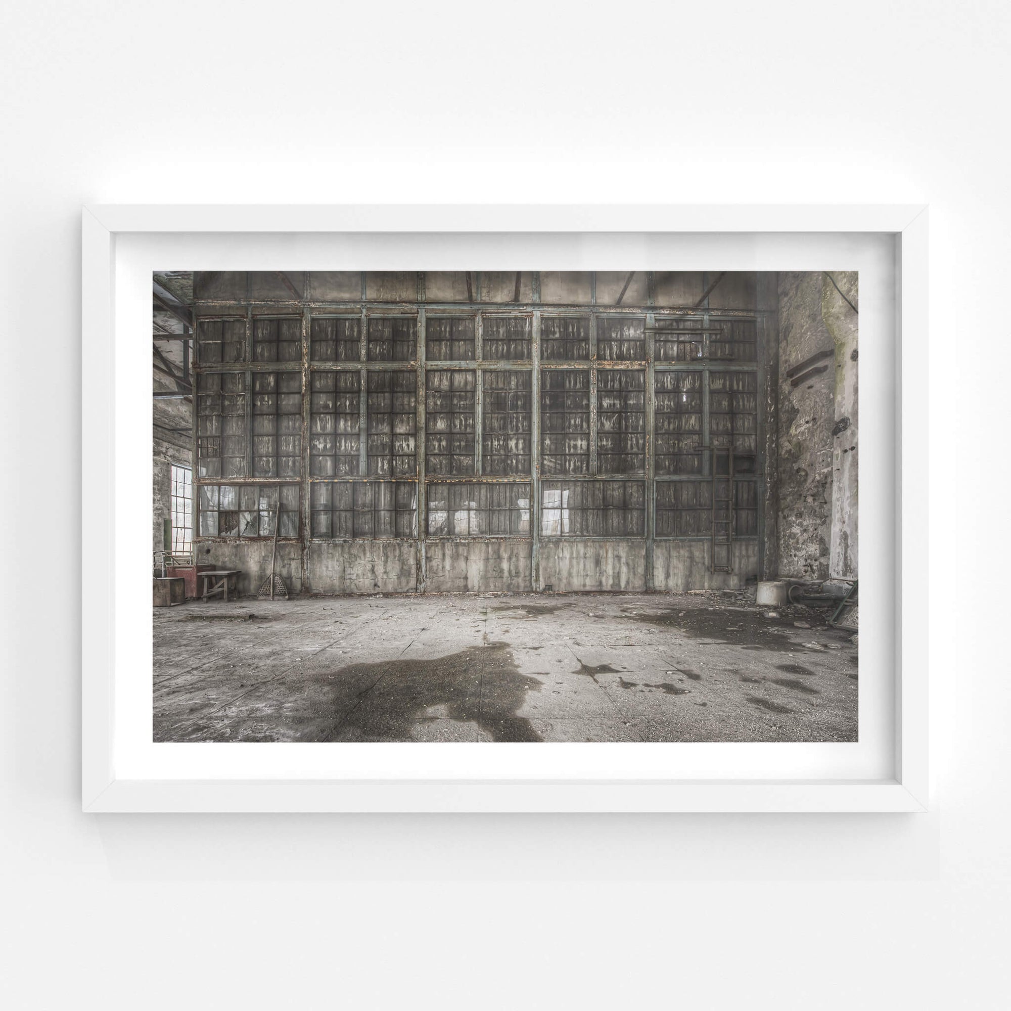 Control Room Window | Shimizusawa Thermal Power Plant Fine Art Print - Lost Collective Shop