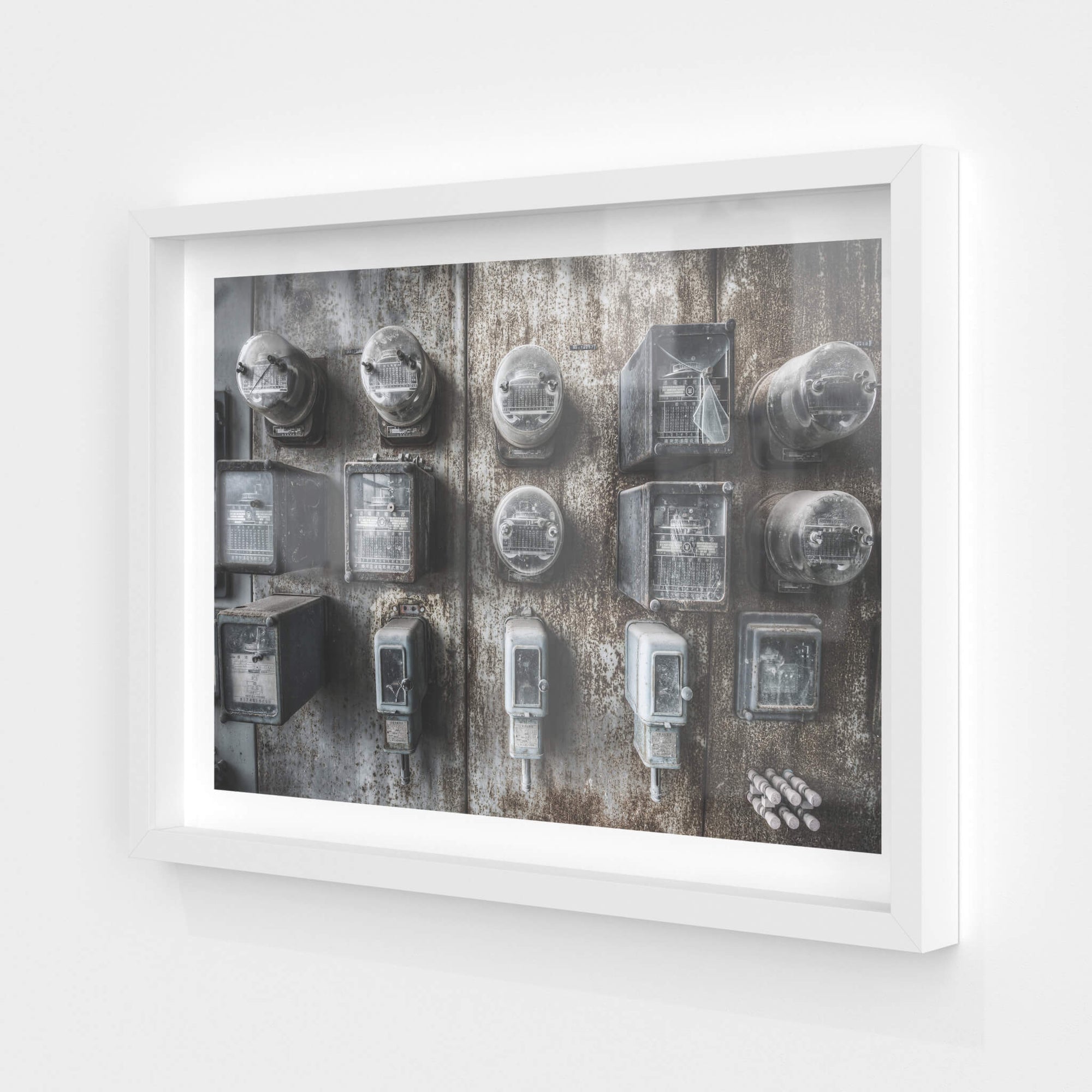 Meters | Shimizusawa Thermal Power Plant Fine Art Print - Lost Collective Shop