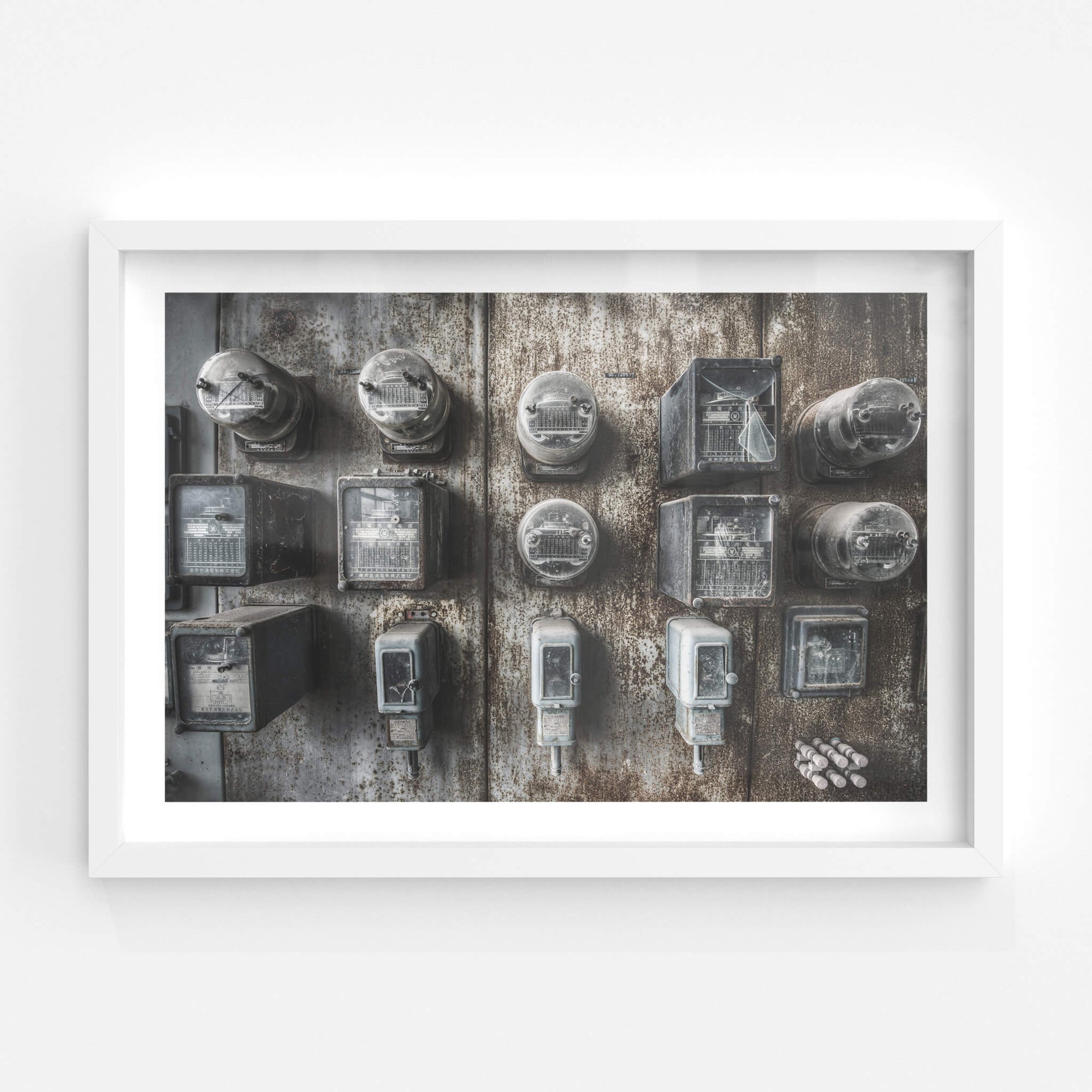 Meters | Shimizusawa Thermal Power Plant Fine Art Print - Lost Collective Shop