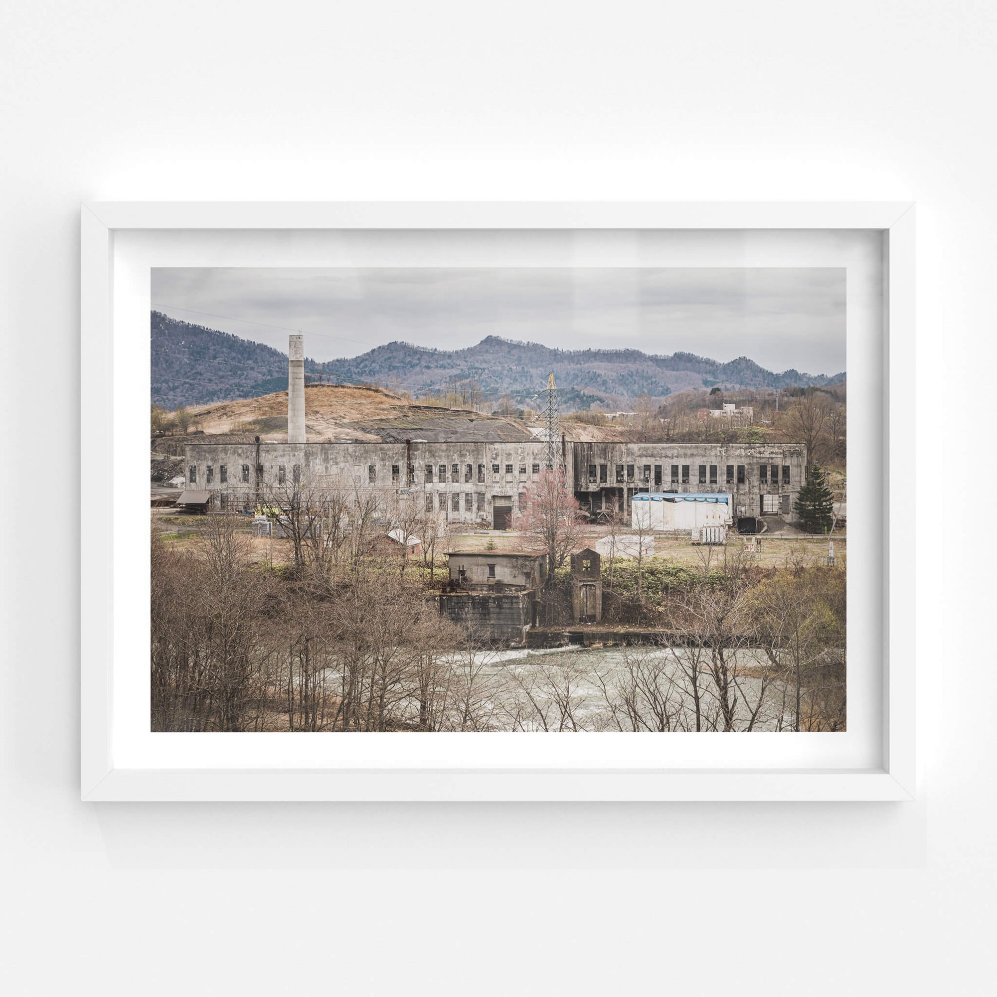 Shimizusawa Power Plant | Shimizusawa Thermal Power Plant Fine Art Print - Lost Collective Shop