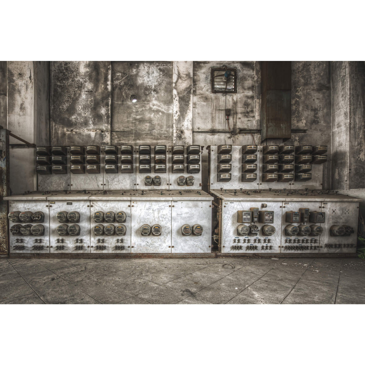Switchboard | Shimizusawa Thermal Power Plant Fine Art Print - Lost Collective Shop