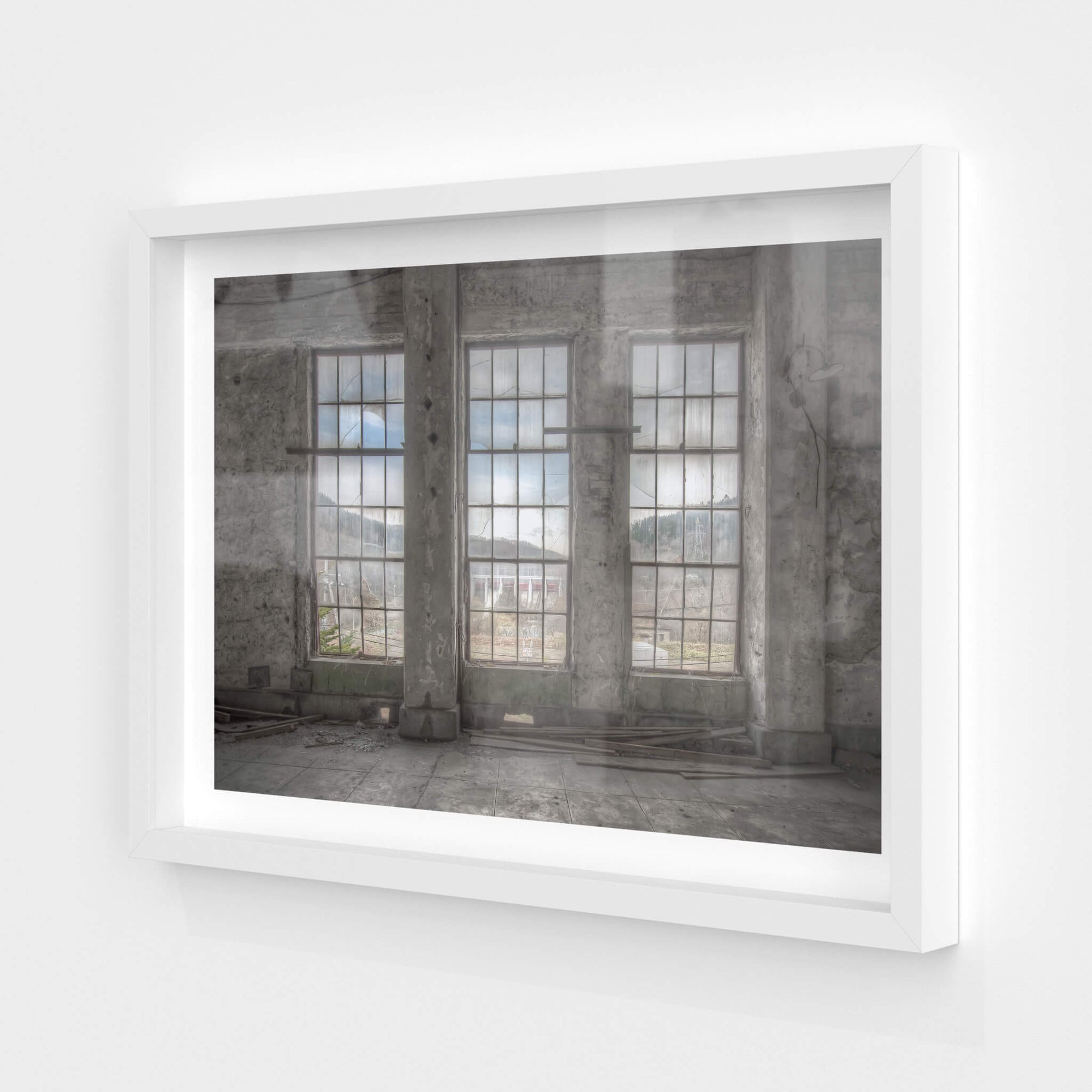 Three Windows | Shimizusawa Thermal Power Plant Fine Art Print - Lost Collective Shop