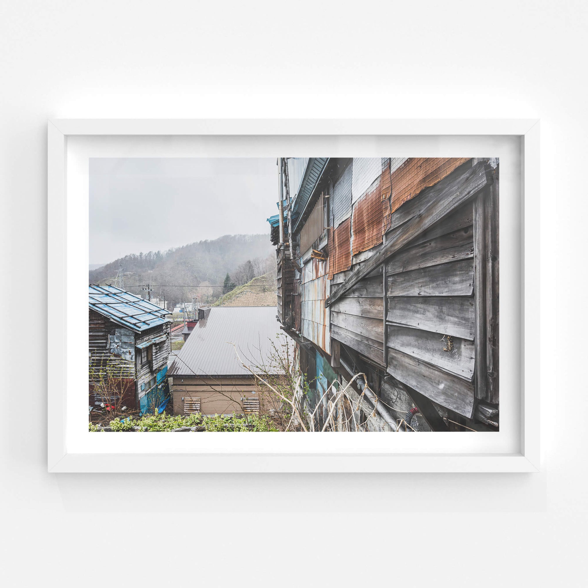 Hill View | Streetscapes of Yubari Fine Art Print - Lost Collective Shop