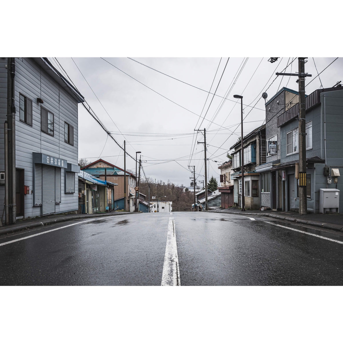 Honcho Shotenagi | Streetscapes of Yubari Fine Art Print - Lost Collective Shop