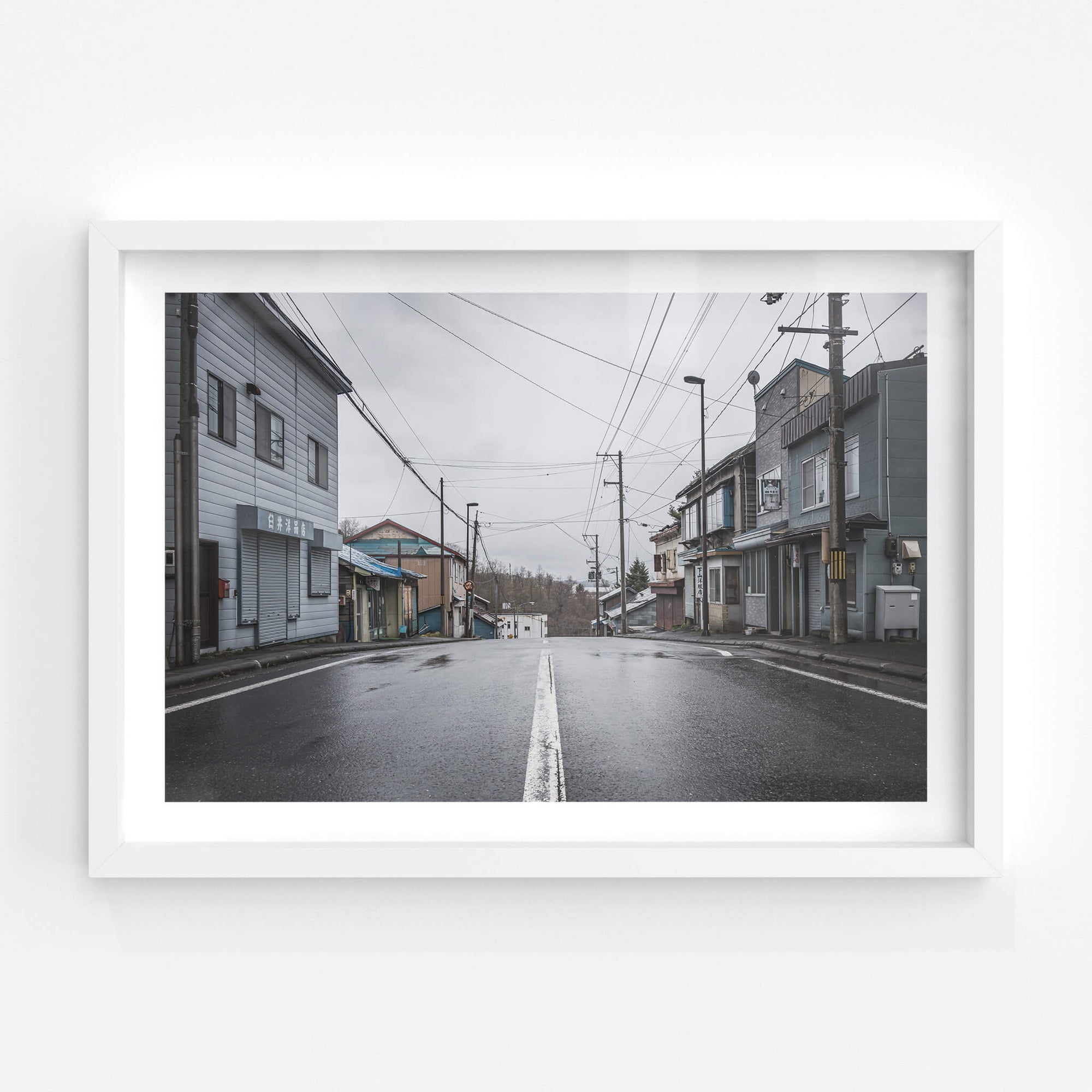 Honcho Shotenagi | Streetscapes of Yubari Fine Art Print - Lost Collective Shop