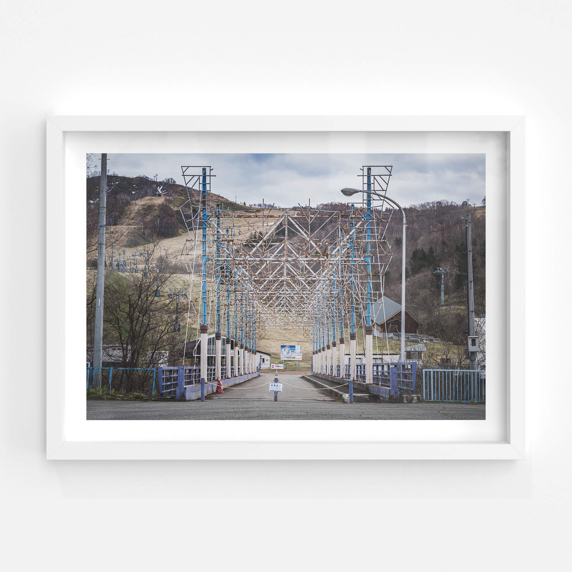 Mt Racey | Streetscapes of Yubari Fine Art Print - Lost Collective Shop