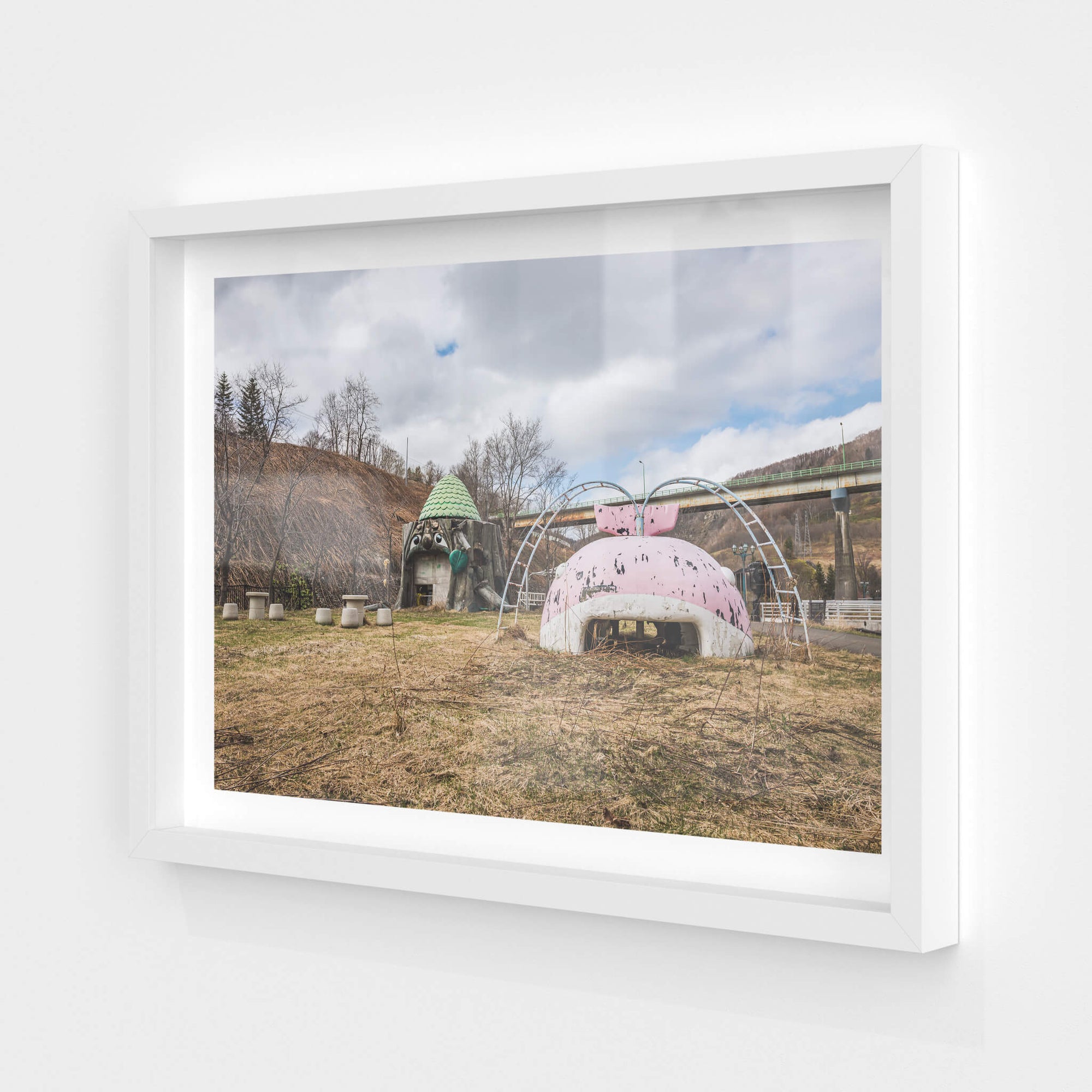 Park Play Equipment | Streetscapes of Yubari Fine Art Print - Lost Collective Shop