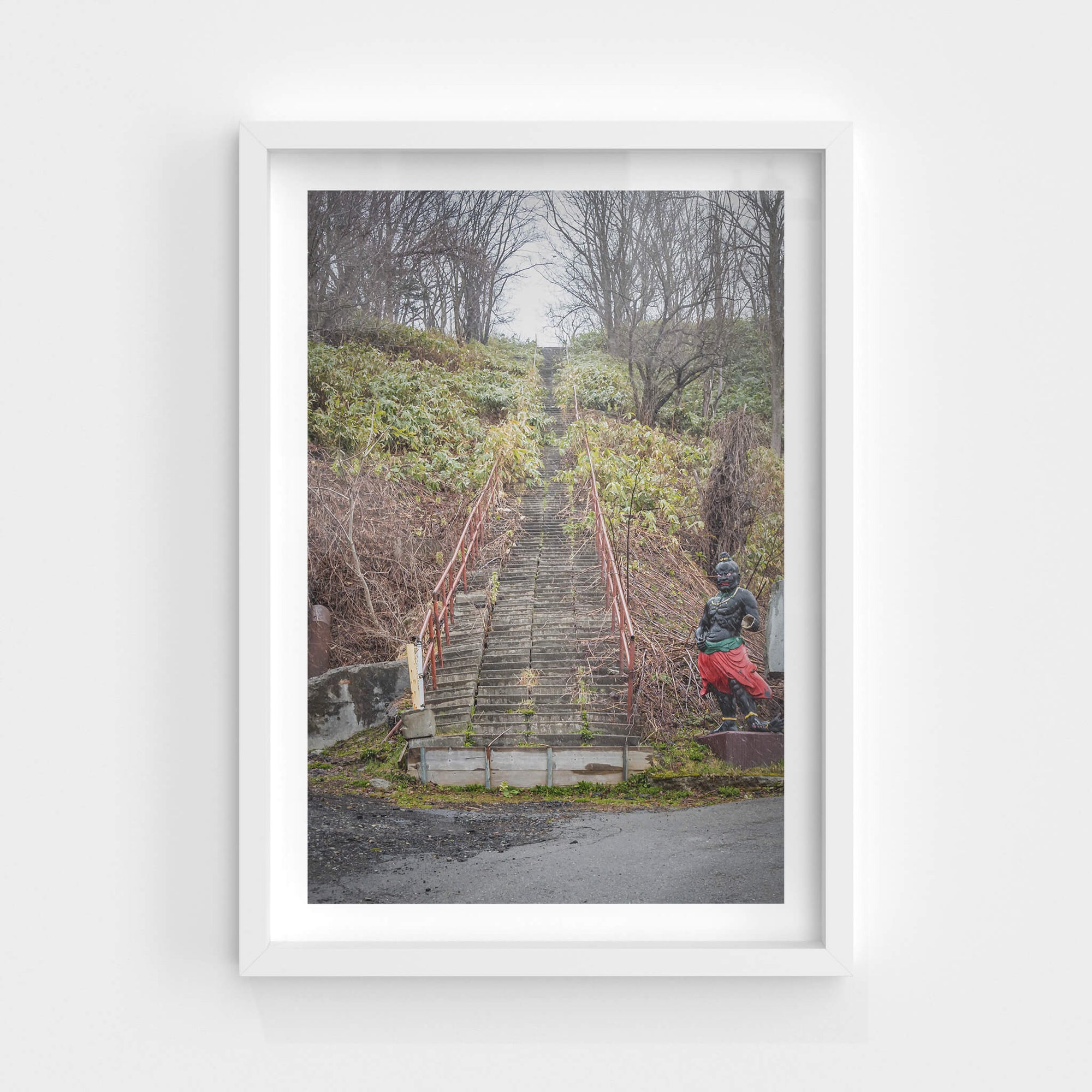 Shrine Stairway | Streetscapes of Yubari