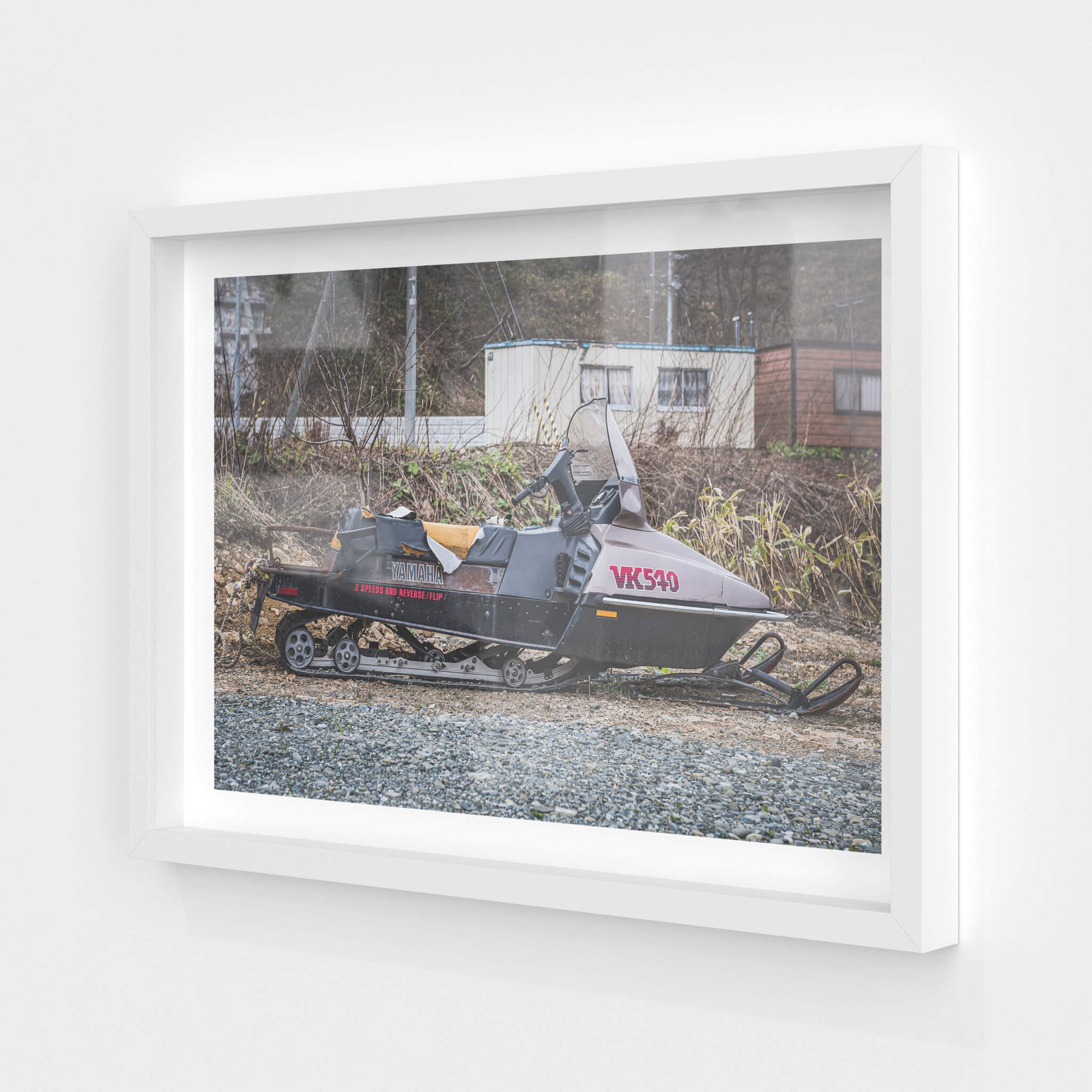 Snowmobile | Streetscapes of Yubari