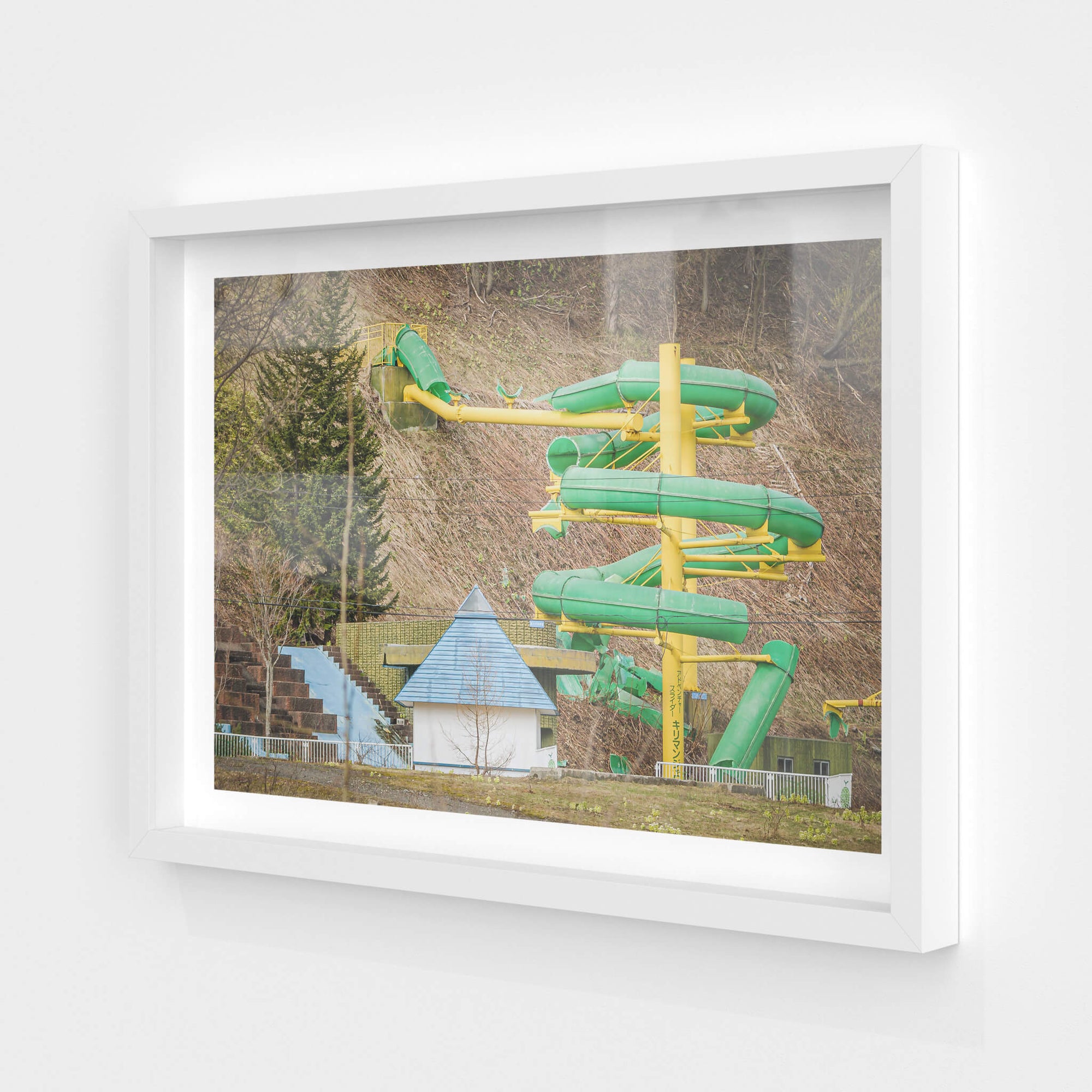 Water Slide | Streetscapes of Yubari Fine Art Print - Lost Collective Shop