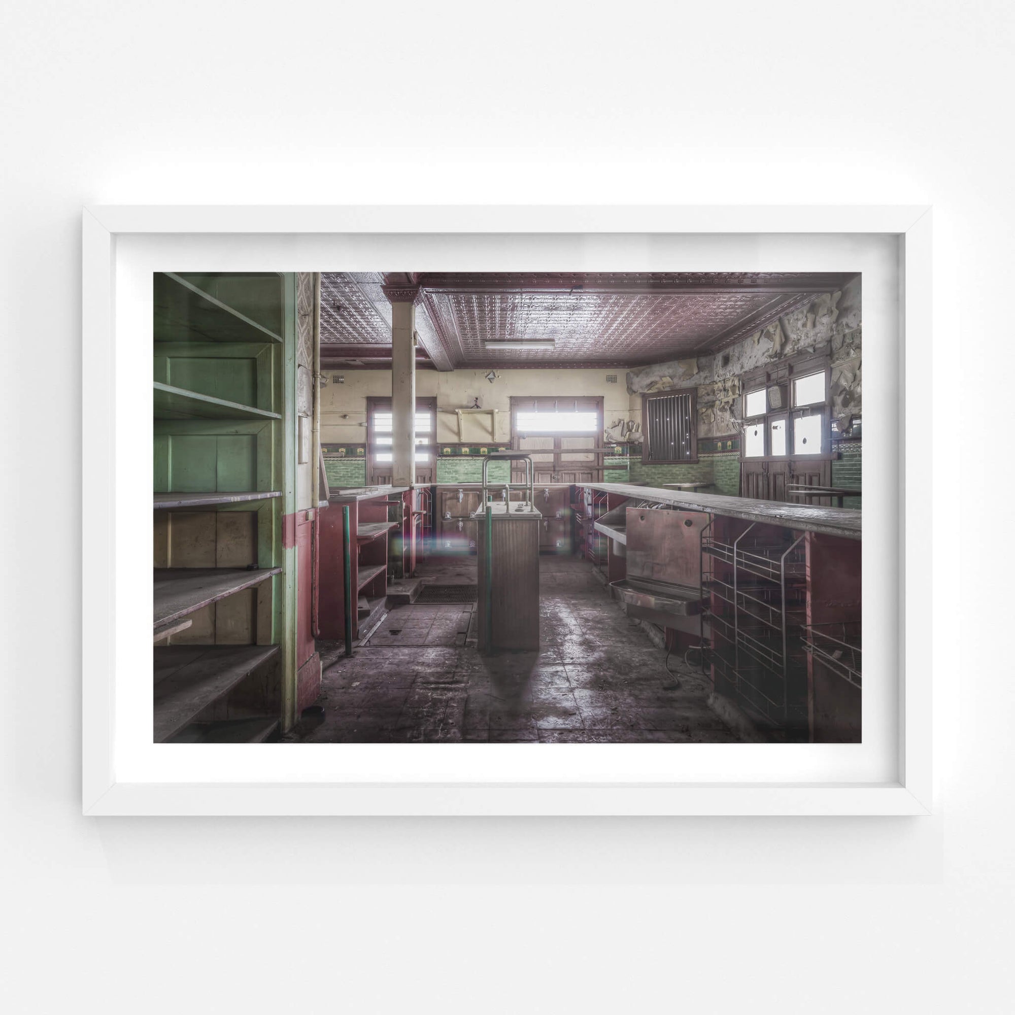 Bar Area | Terminus Hotel Fine Art Print - Lost Collective Shop