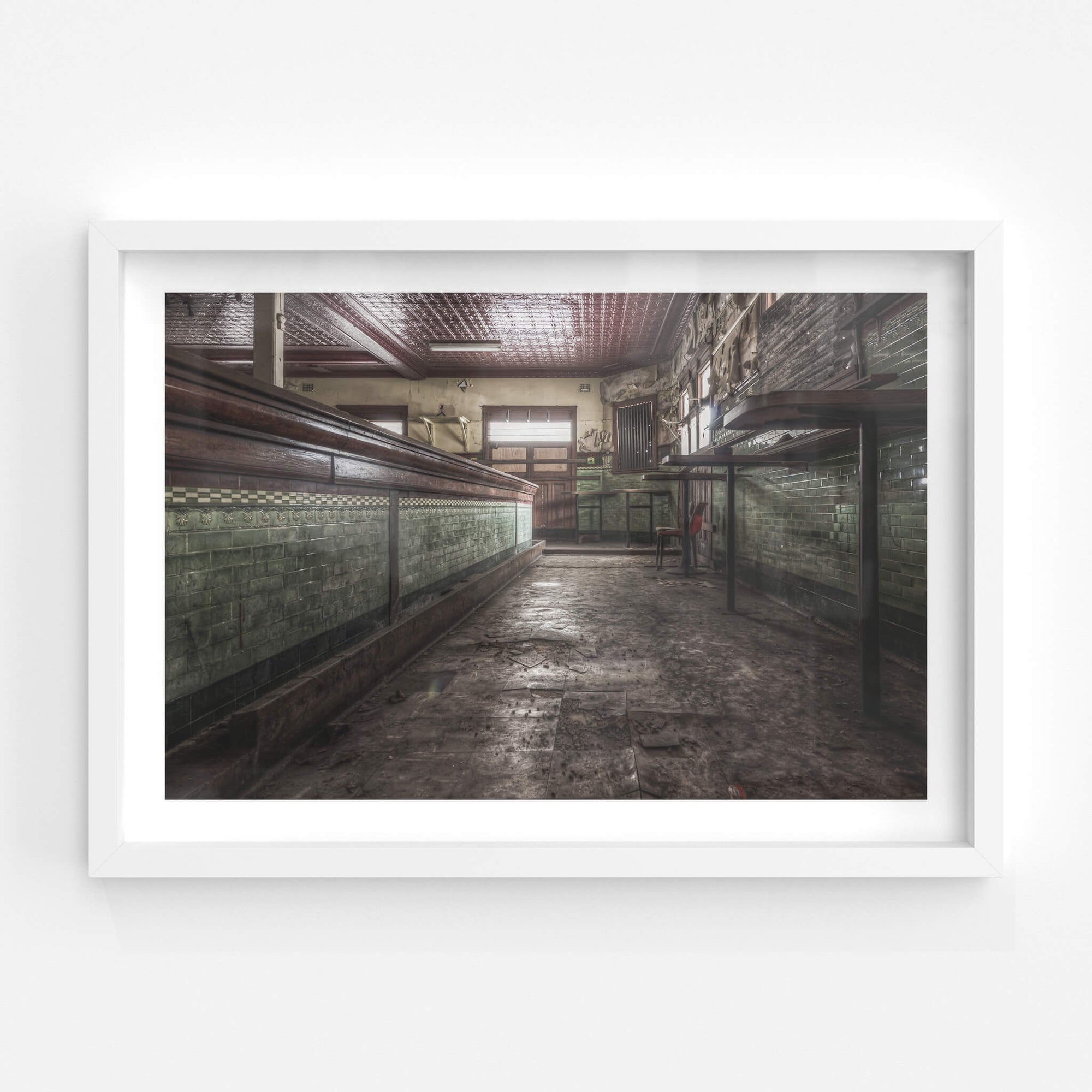 Bar Floor | Terminus Hotel Fine Art Print - Lost Collective Shop