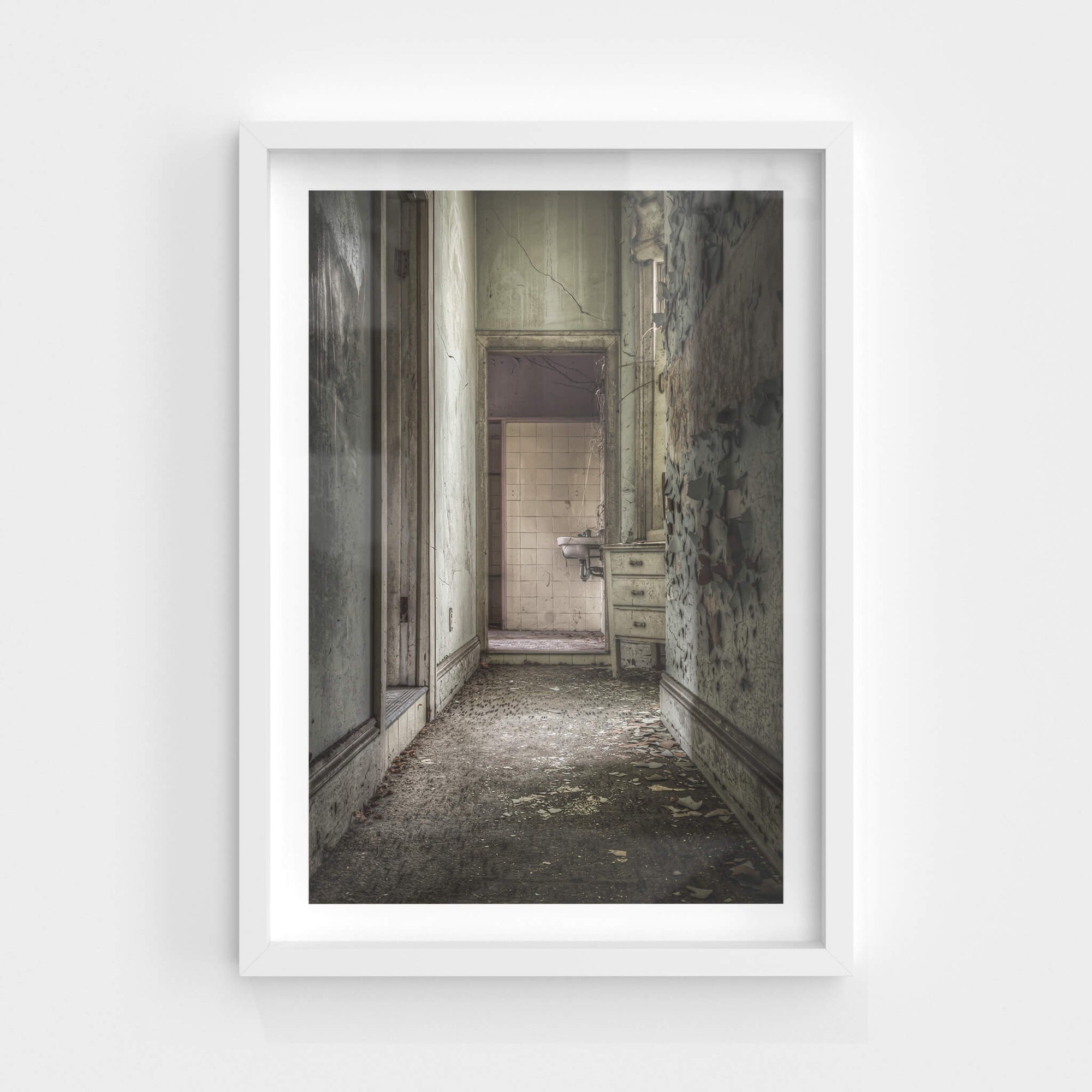 Bathroom Hall | Terminus Hotel Fine Art Print - Lost Collective Shop