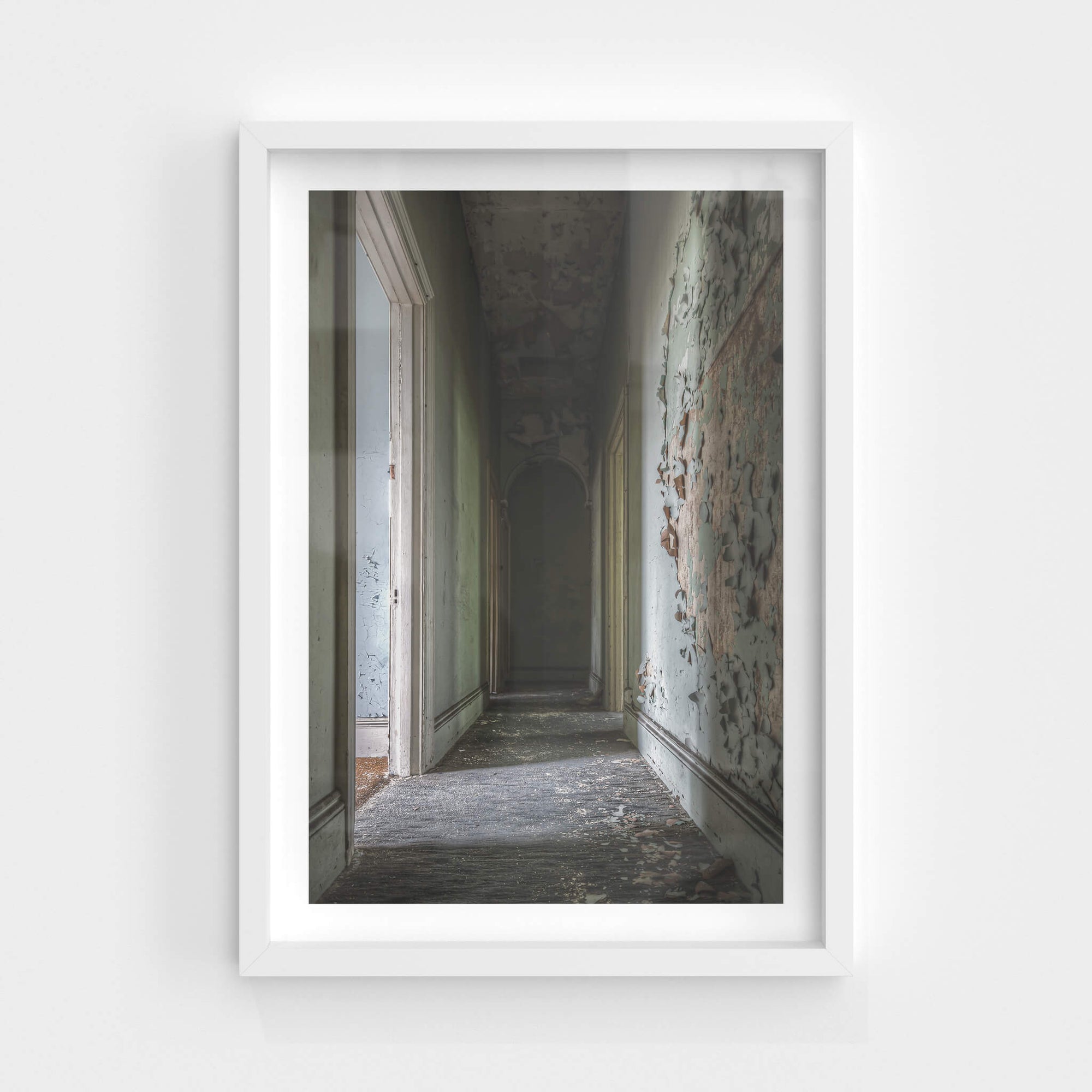 Guest Room Hallway | Terminus Hotel Fine Art Print - Lost Collective Shop