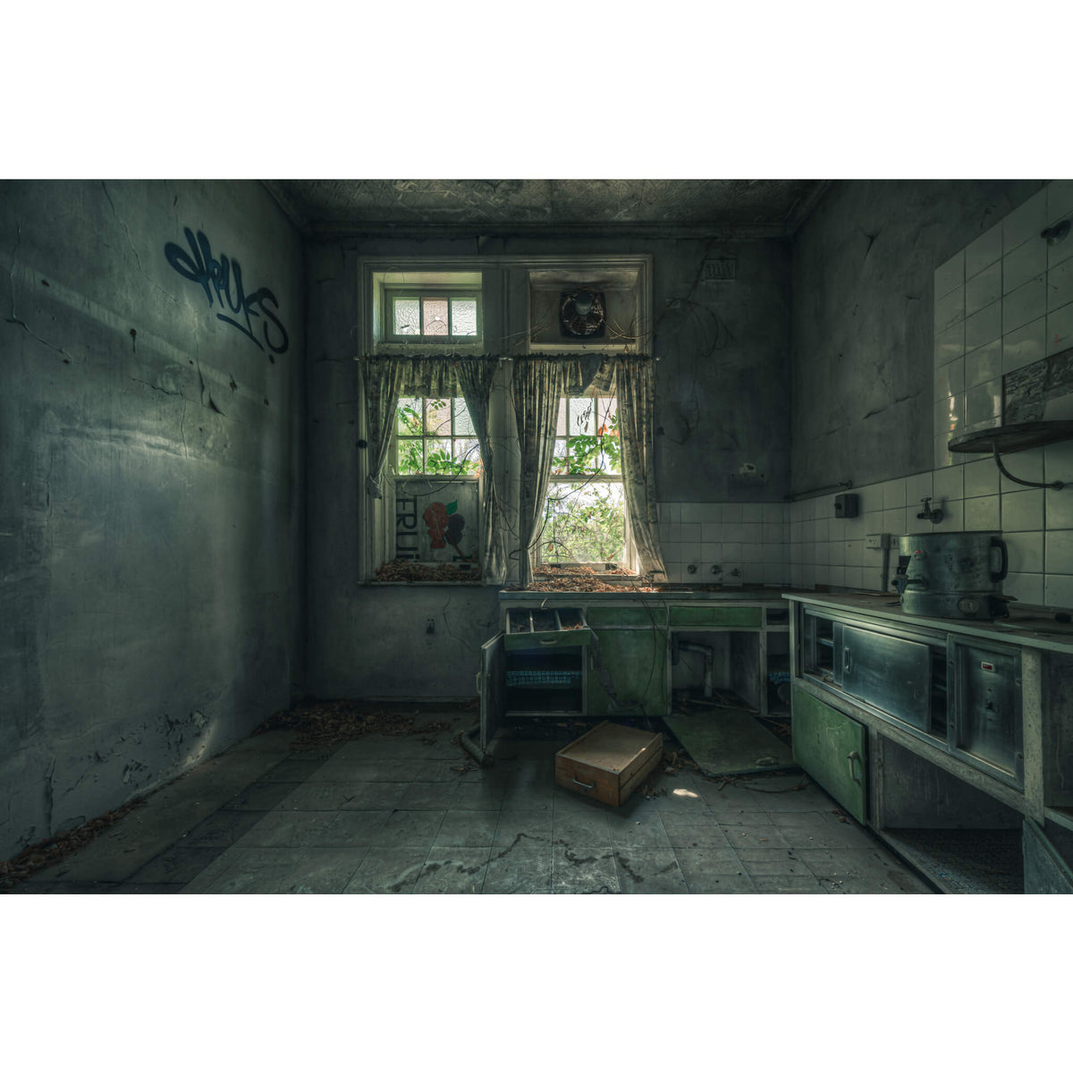 The Back Kitchen | The Asylum Fine Art Print - Lost Collective Shop