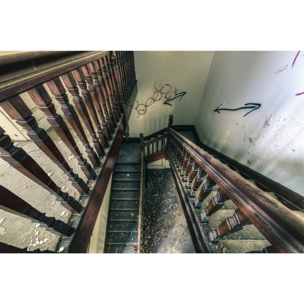 Decayed Stairwell | The Asylum