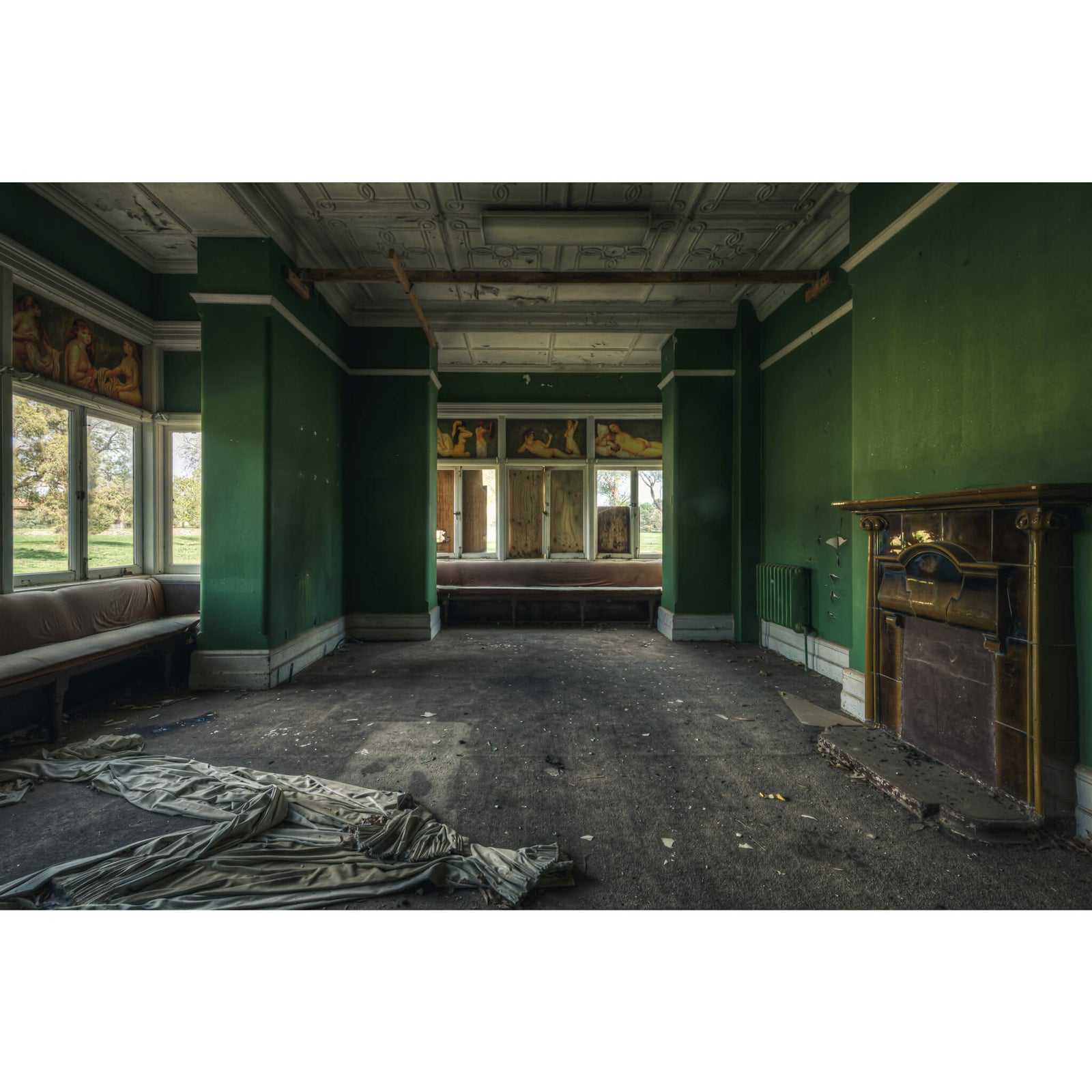 The Green Room | The Asylum Fine Art Print - Lost Collective Shop
