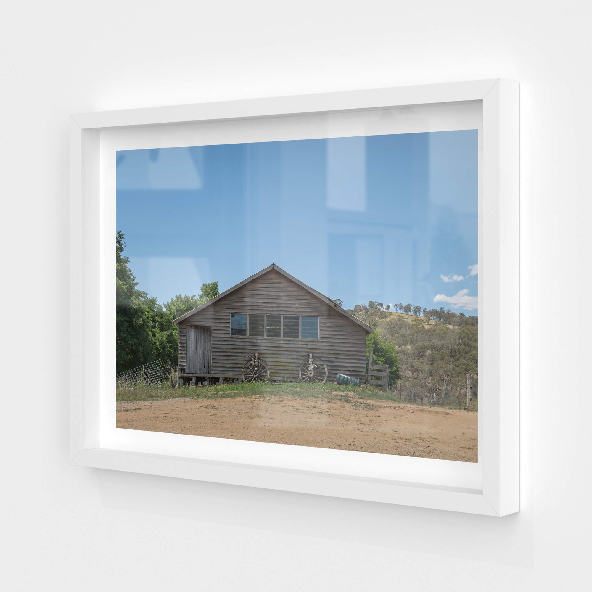 Deddick Valley Woolshed | The Woolshed Fine Art Print - Lost Collective Shop