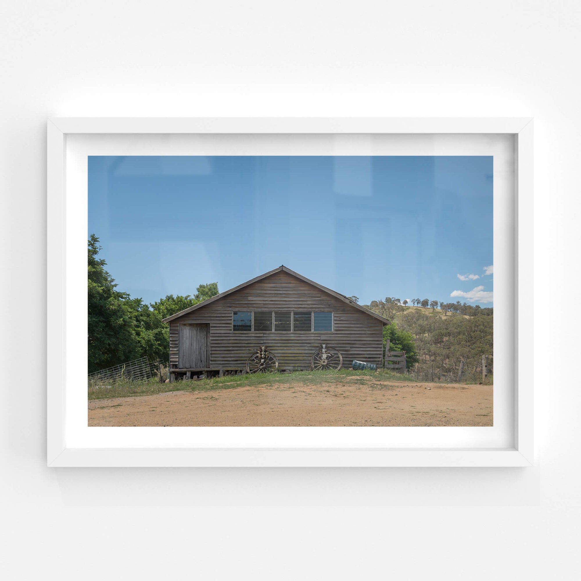 Deddick Valley Woolshed | The Woolshed Fine Art Print - Lost Collective Shop