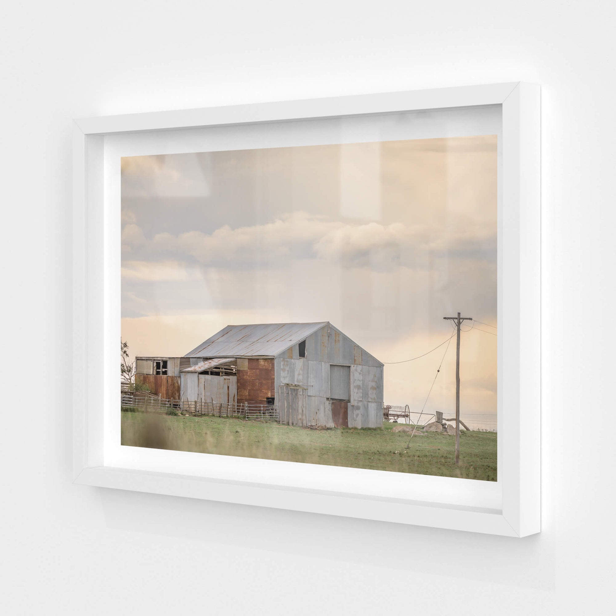 Maffra Woolshed | The Woolshed Fine Art Print - Lost Collective Shop