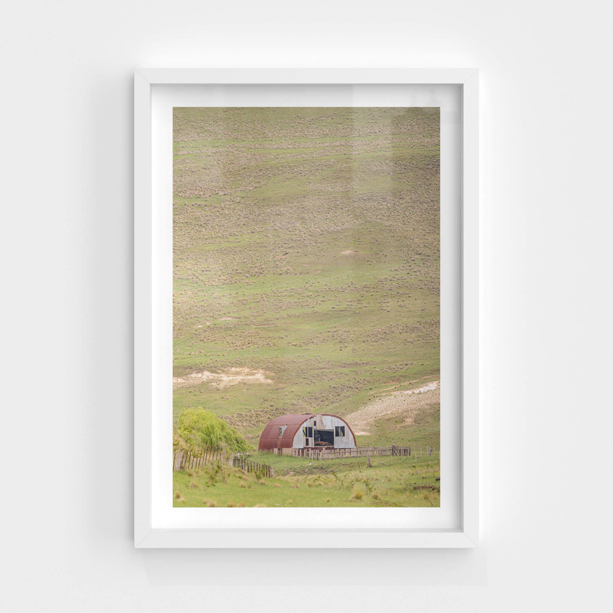 Nissen Hut In The Distance | The Woolshed