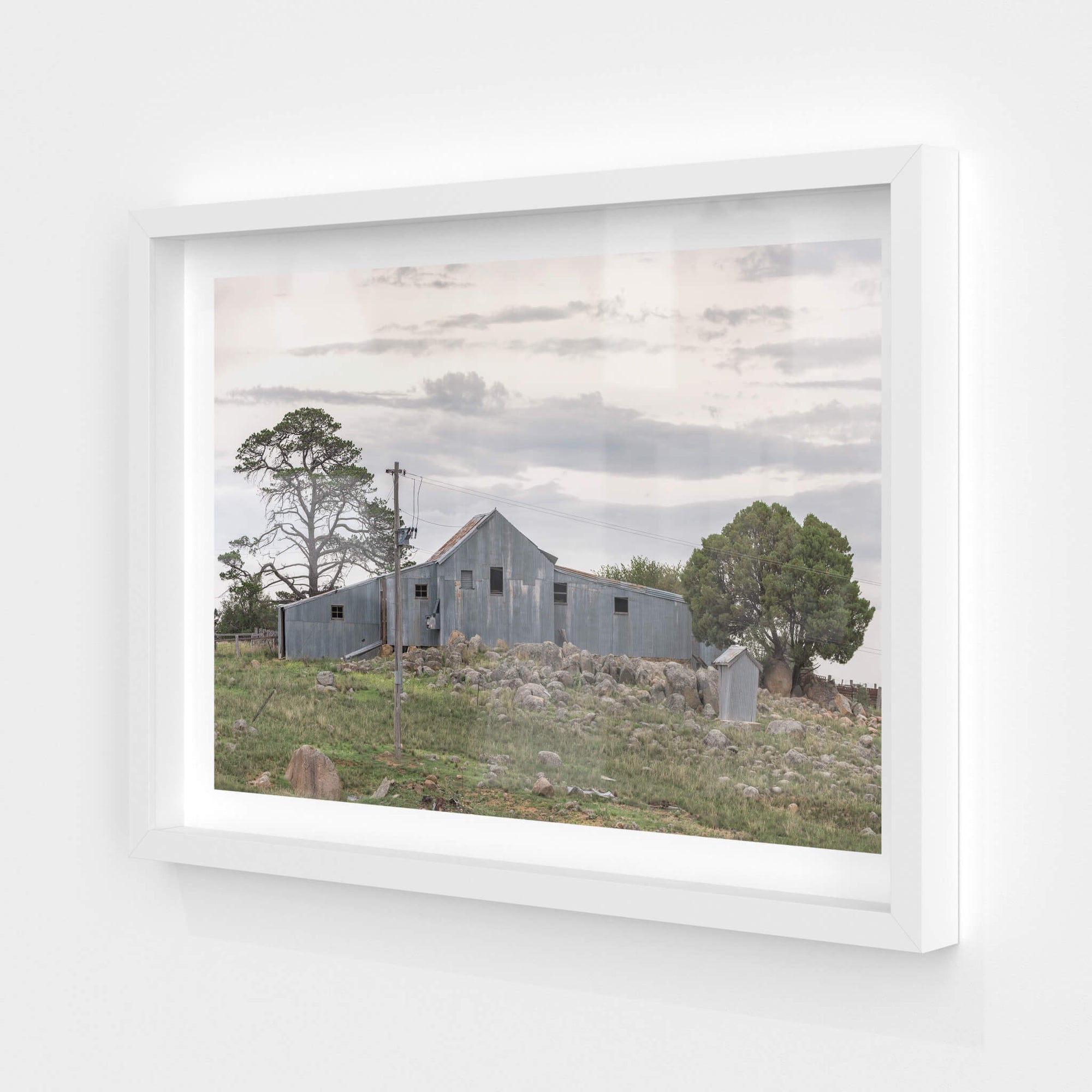 Numbla Vale Woolshed | The Woolshed Fine Art Print - Lost Collective Shop